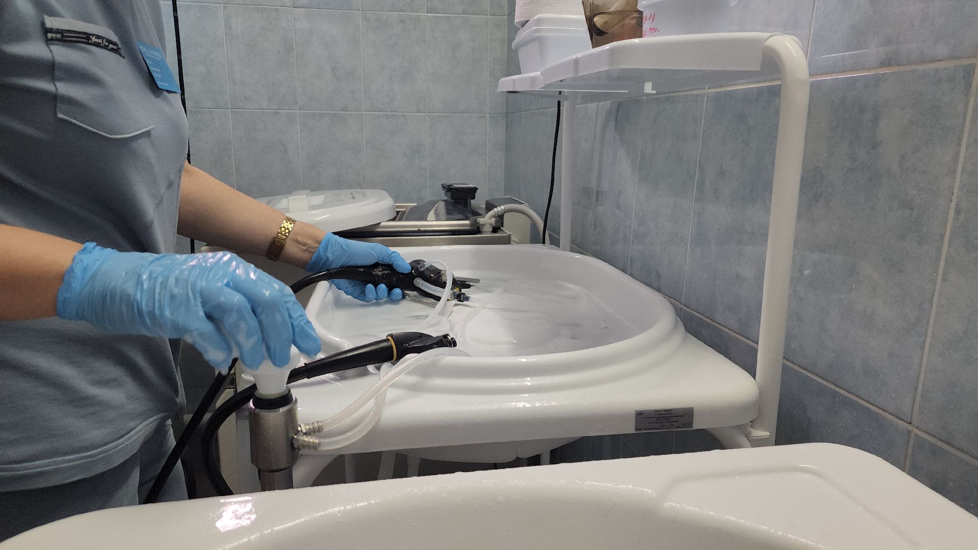 серпухов, хирургический стационар, серпуховская больница, дуоденоскоп, эндоскопическое оборудование,