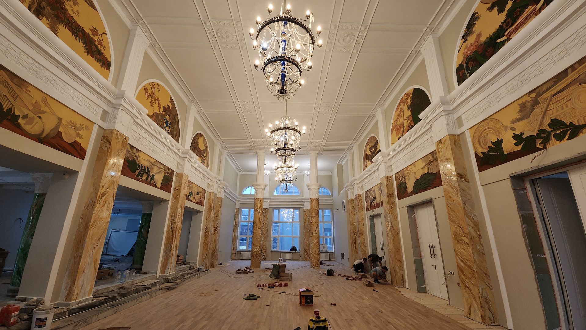 ступино, ремонт дворца культуры ступино, ремонт объектов культуры,