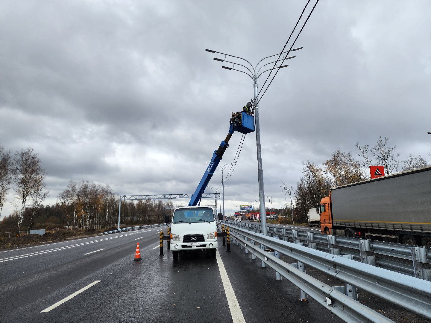 Жители, Общество, Дороги, Ремонт дороги, Строительство, федеральная дорога, Горьковское шоссе, вертикалки