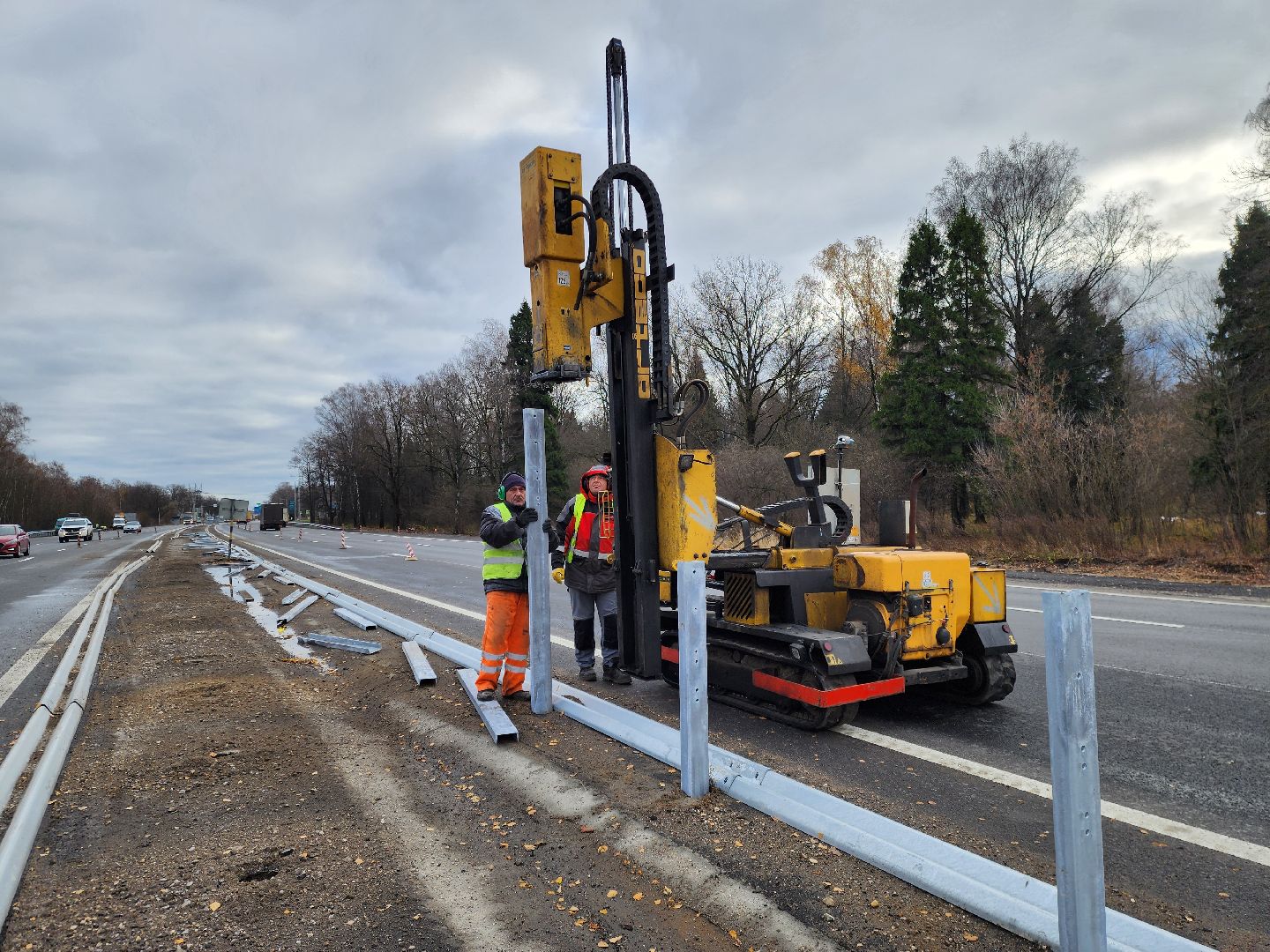 Жители, Общество, Дороги, Ремонт дороги, Строительство, федеральная дорога, Горьковское шоссе, вертикалки