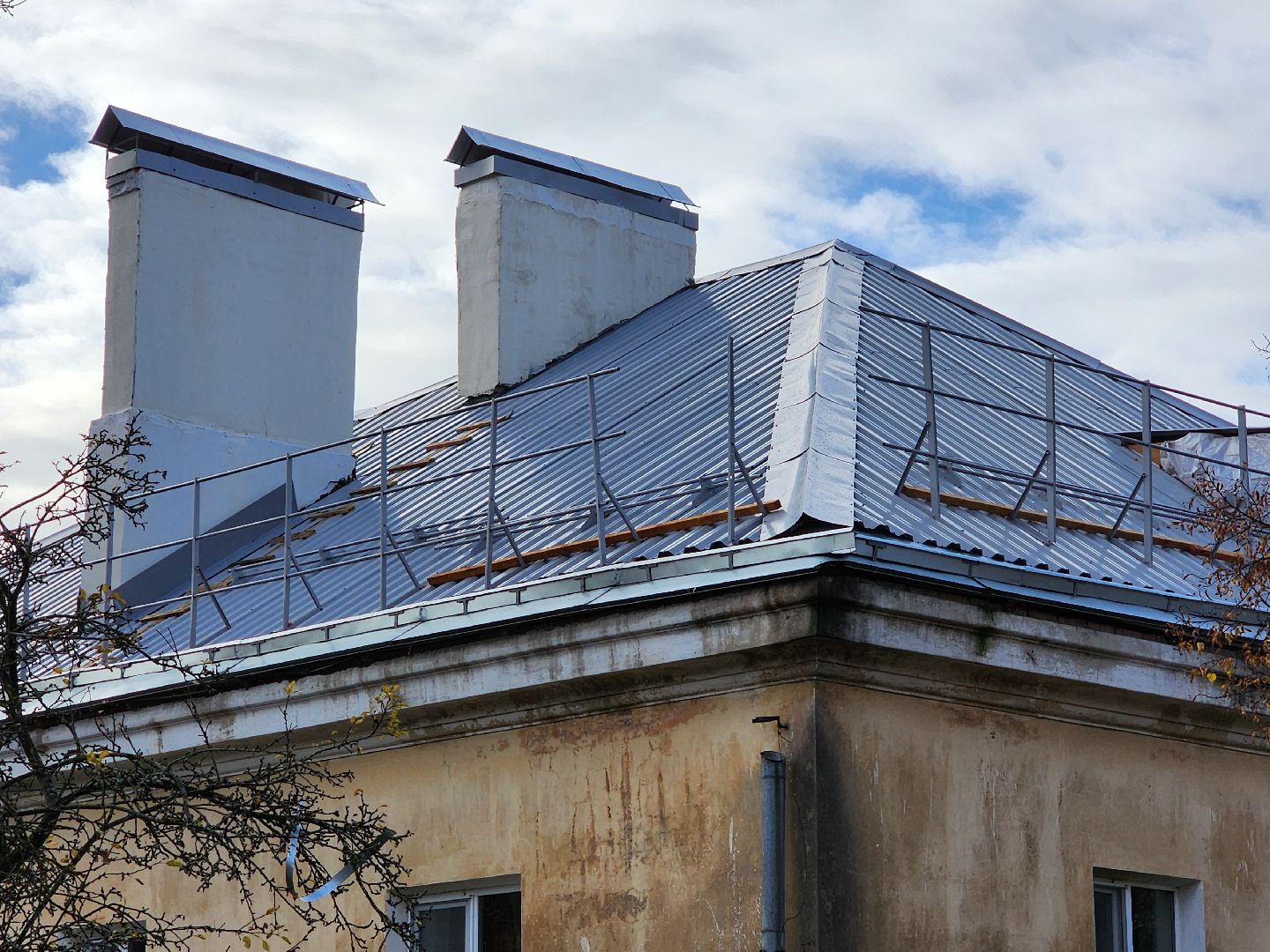 Чехов, улица Ильича, многоквартирный дом, капремонт кровли, капитальный ремонт крыши, гидроизоляция, теплоизоляция, реконструкция,