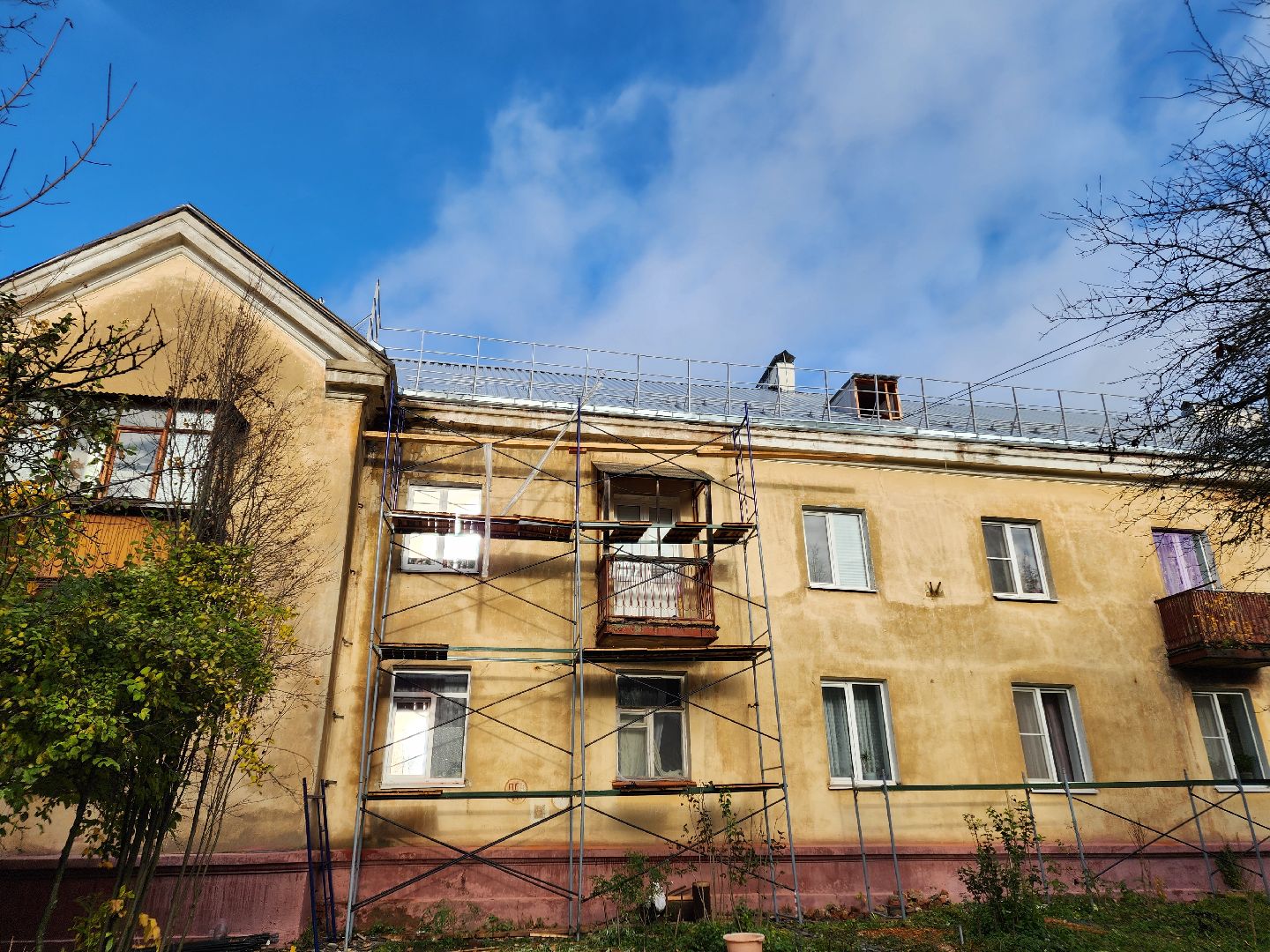 Чехов, улица Ильича, многоквартирный дом, капремонт кровли, капитальный ремонт крыши, гидроизоляция, теплоизоляция, реконструкция,