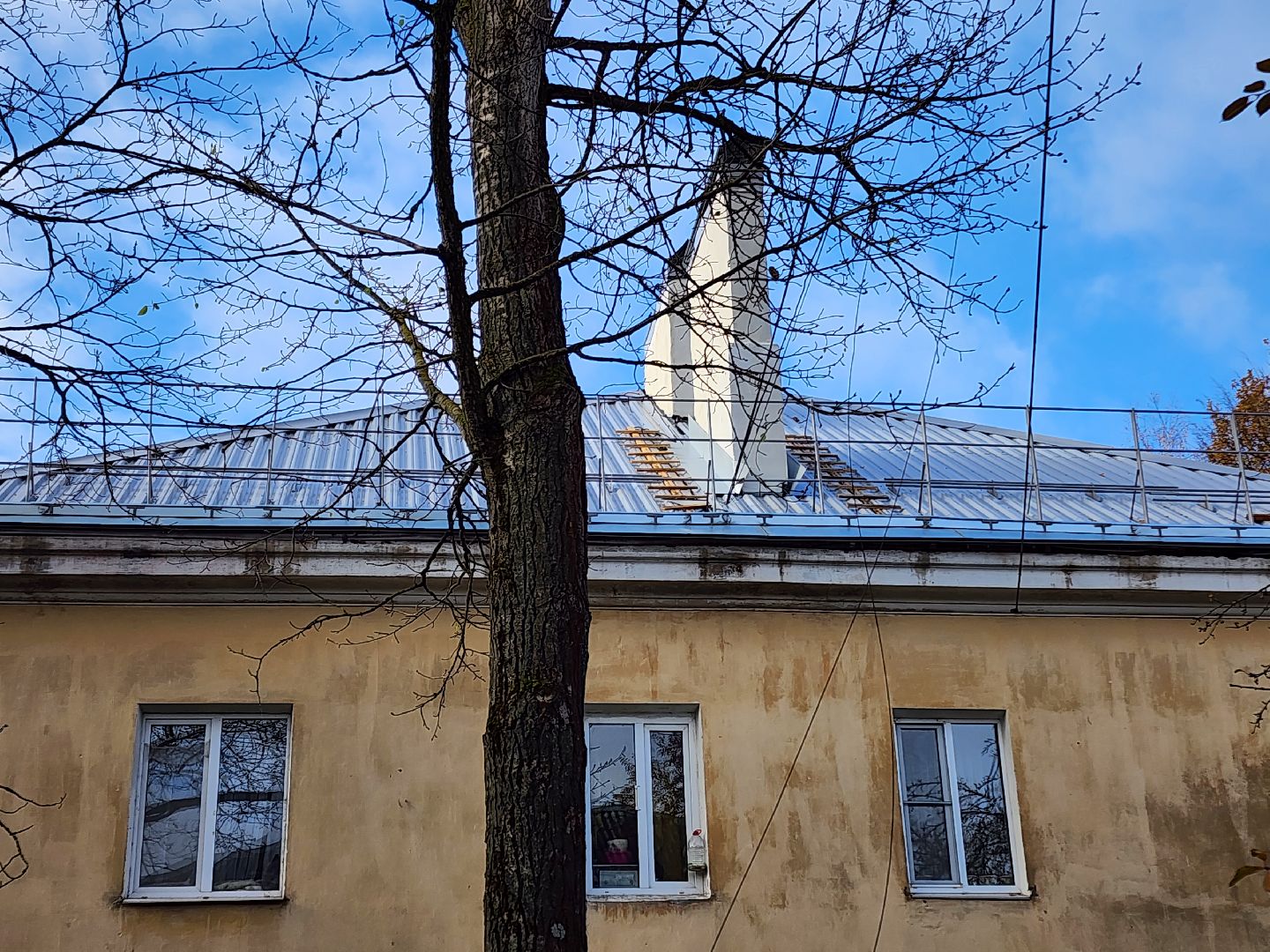 Чехов, улица Ильича, многоквартирный дом, капремонт кровли, капитальный ремонт крыши, гидроизоляция, теплоизоляция, реконструкция,