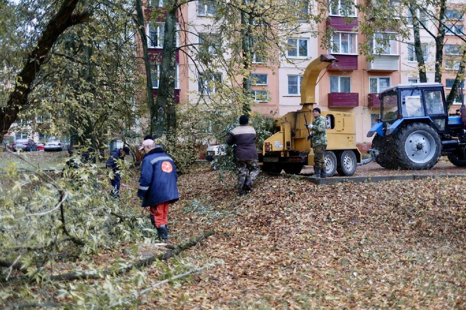 Чехов, осенне-зимний период, содержание территории, уборка территорий, благоустройство, уборочная техника, специальная техника, подготовка к зиме,вертикалки,