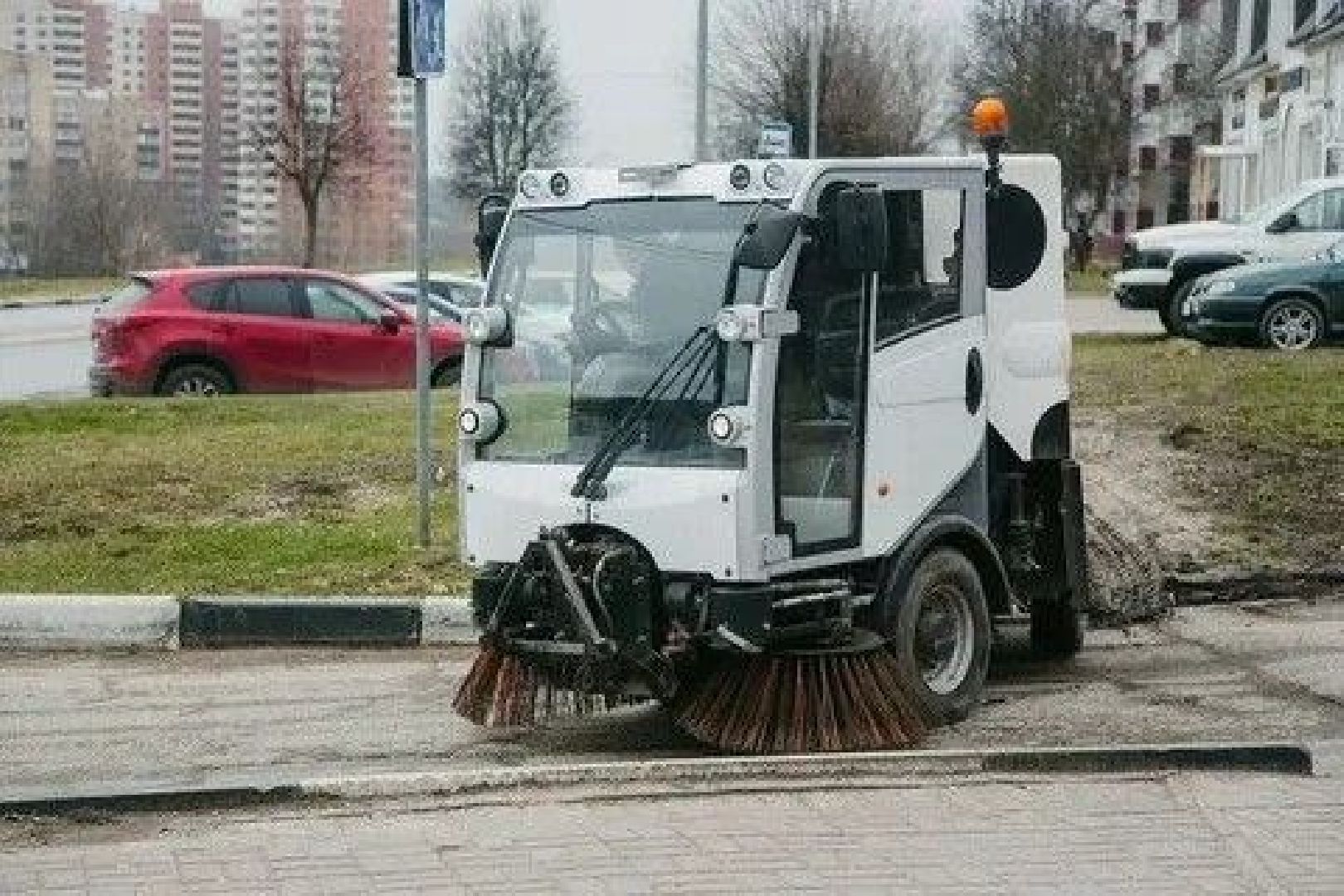 Чехов, осенне-зимний период, содержание территории, уборка территорий, благоустройство, уборочная техника, специальная техника, подготовка к зиме,вертикалки,
