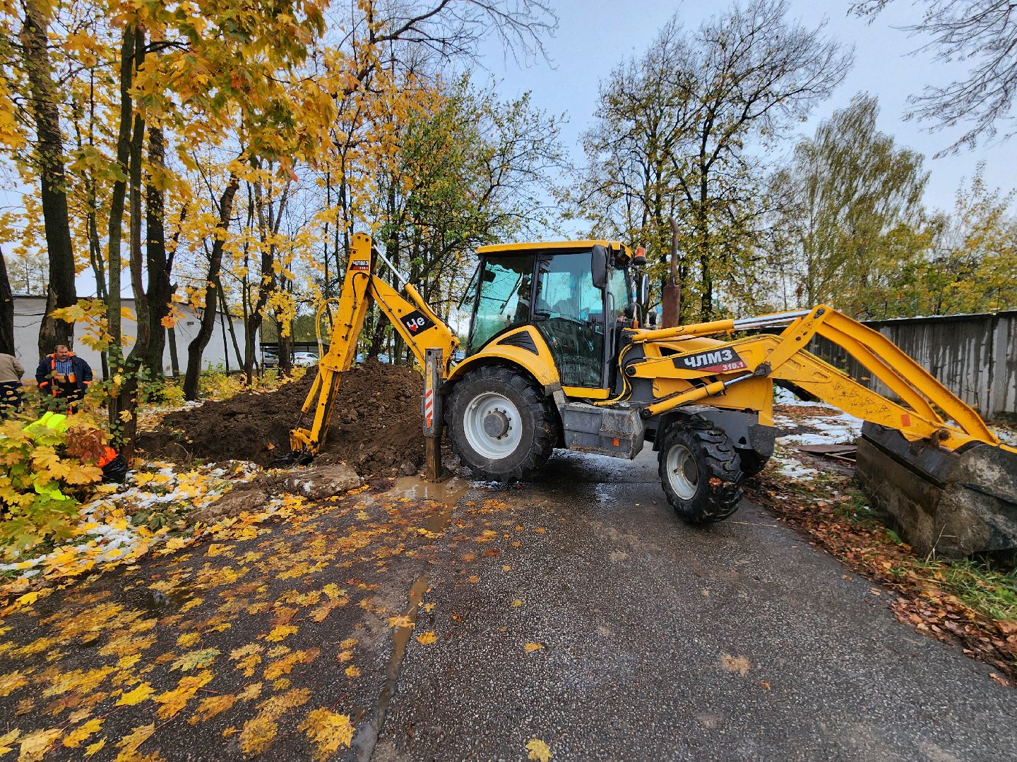 Чехов, осенне-зимний период, содержание территории, уборка территорий, благоустройство, уборочная техника, специальная техника, подготовка к зиме,вертикалки,