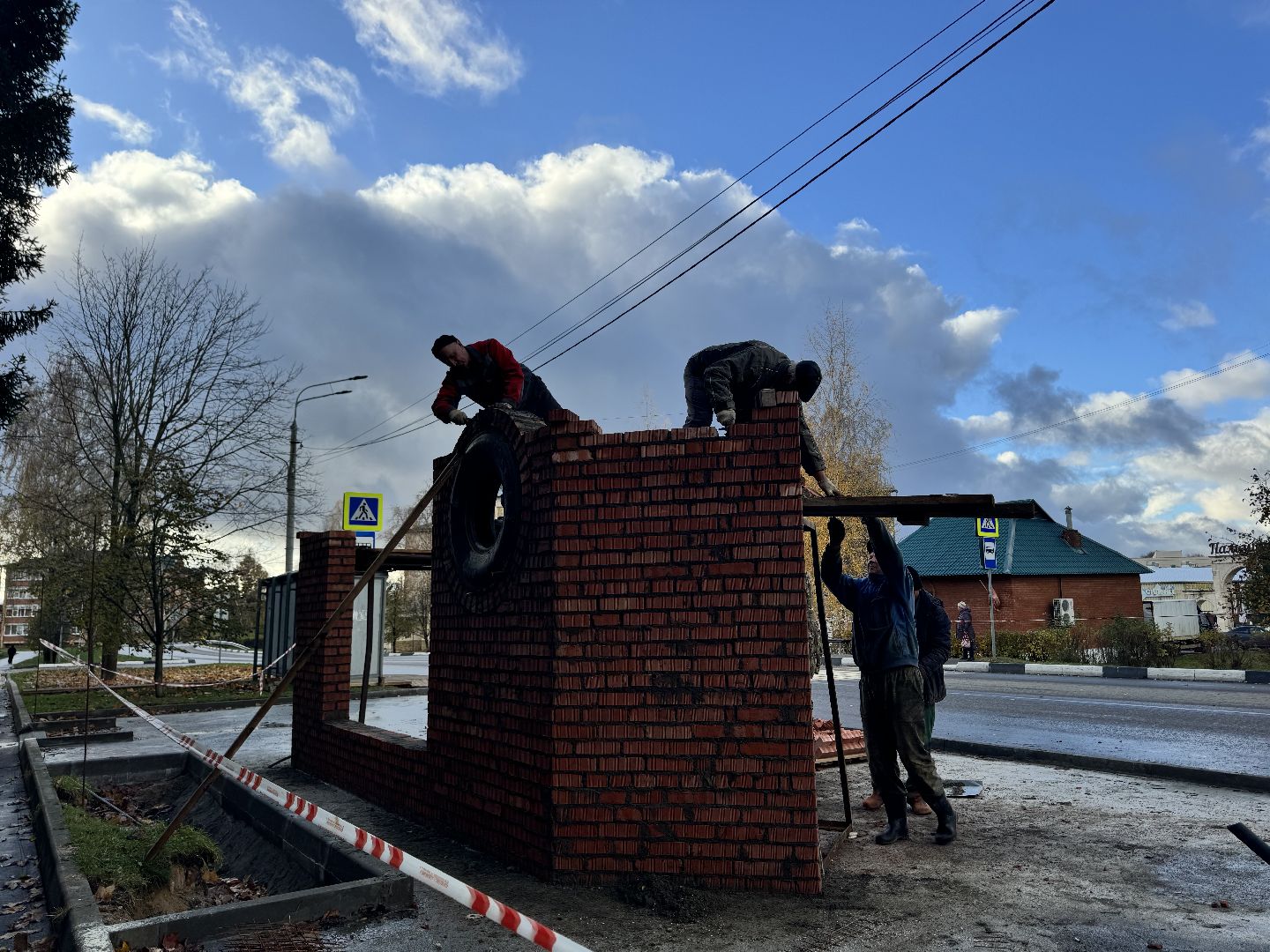 шаховская, остановка, остановка общественного транспорта, новая остановка,