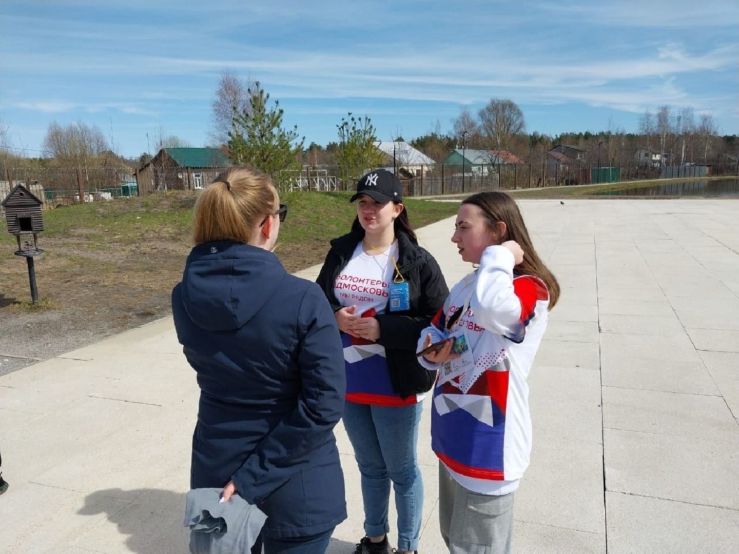 Волонтеры, благоустройство, голосование, Орехово-Зуево