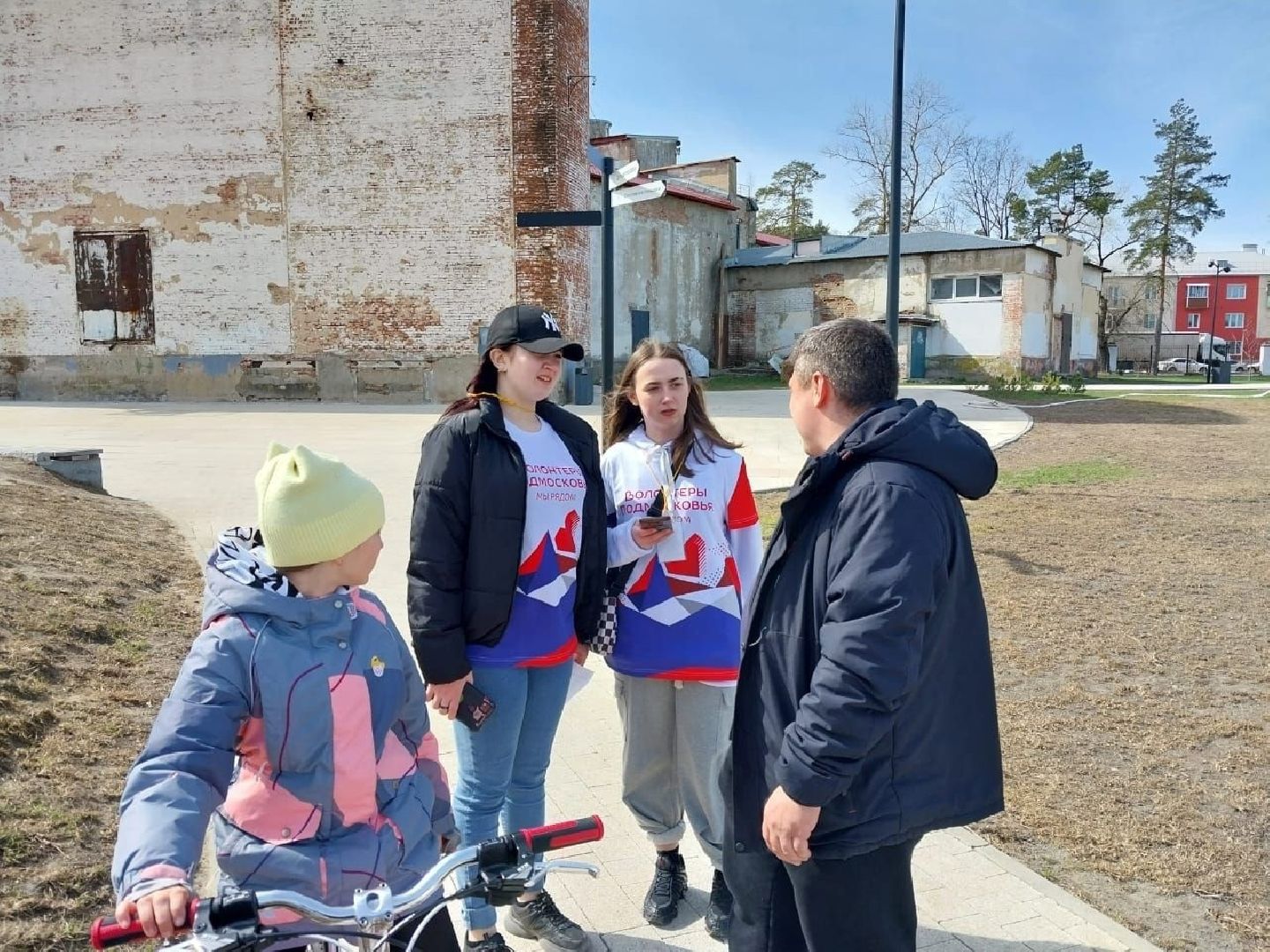 Волонтеры, благоустройство, голосование, Орехово-Зуево