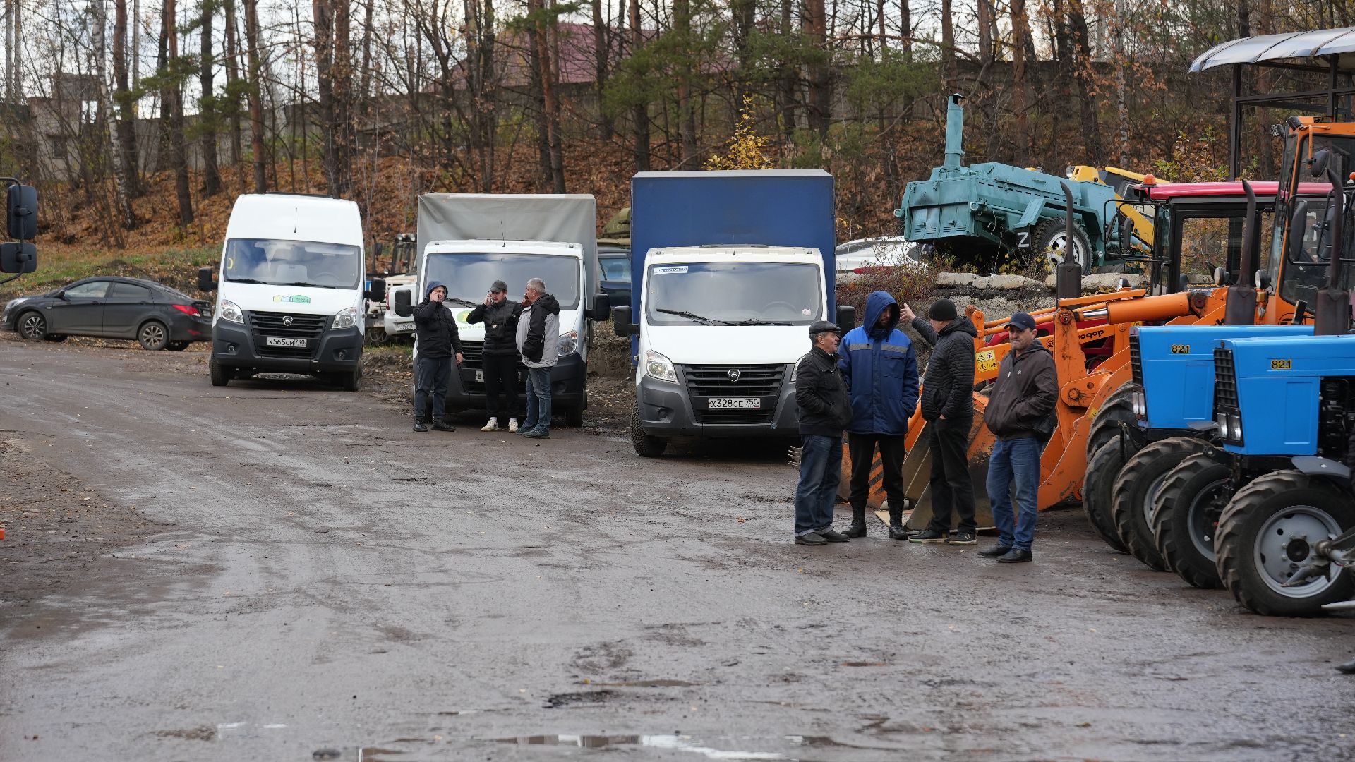 коммунальная техника, подготовка к зиме, вертикалка,