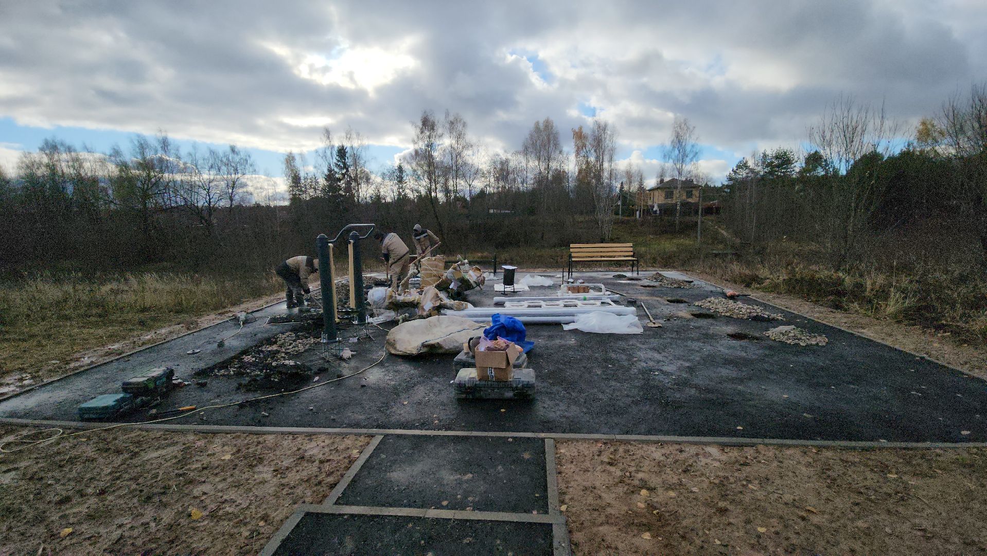 воркаут-площадка, спорт, спорт в рузе, руза, рузский городской округ, московская область, подмосковье,