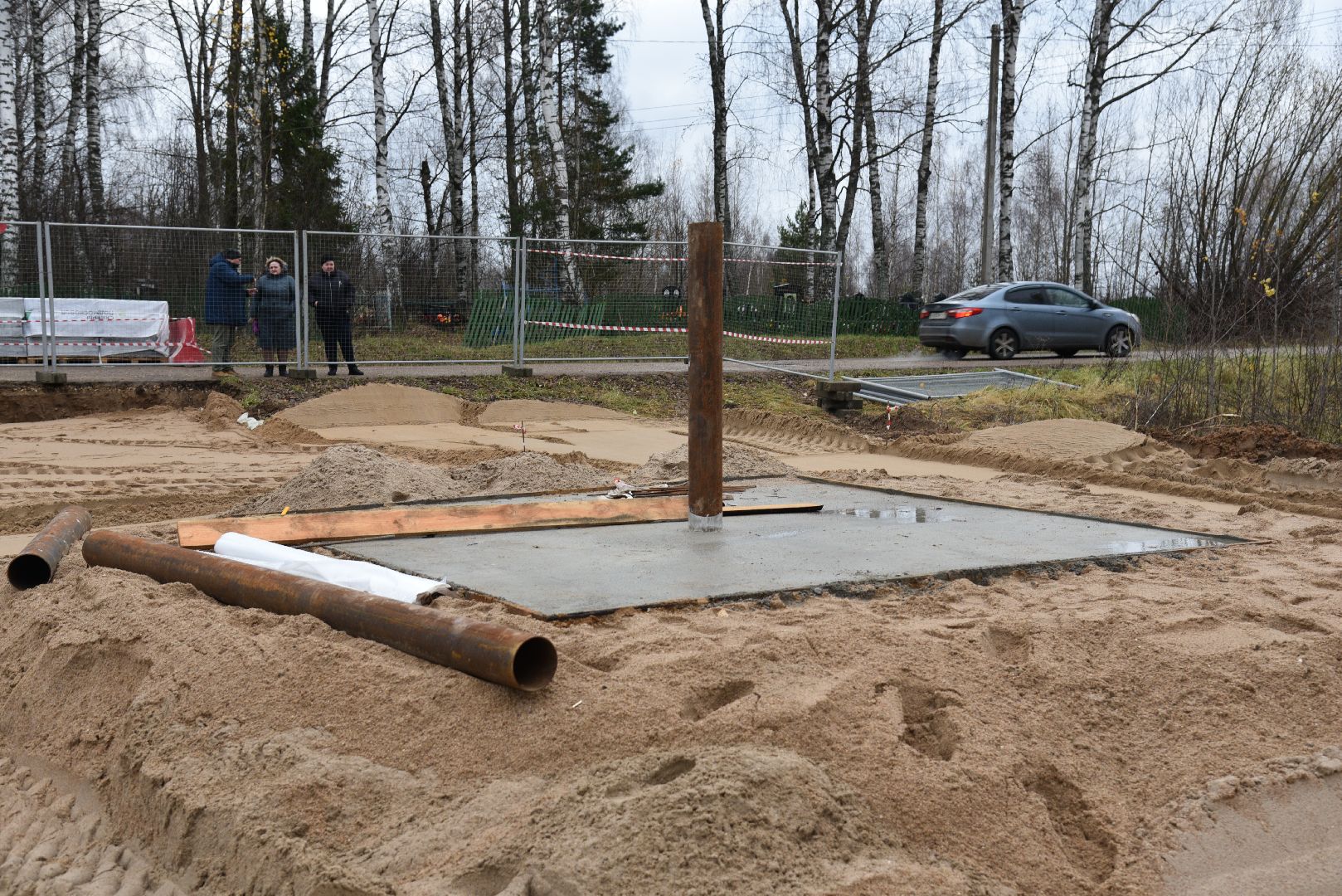 лотошино, званово, населенный пункт воинской доблести, стела, благоустройство,