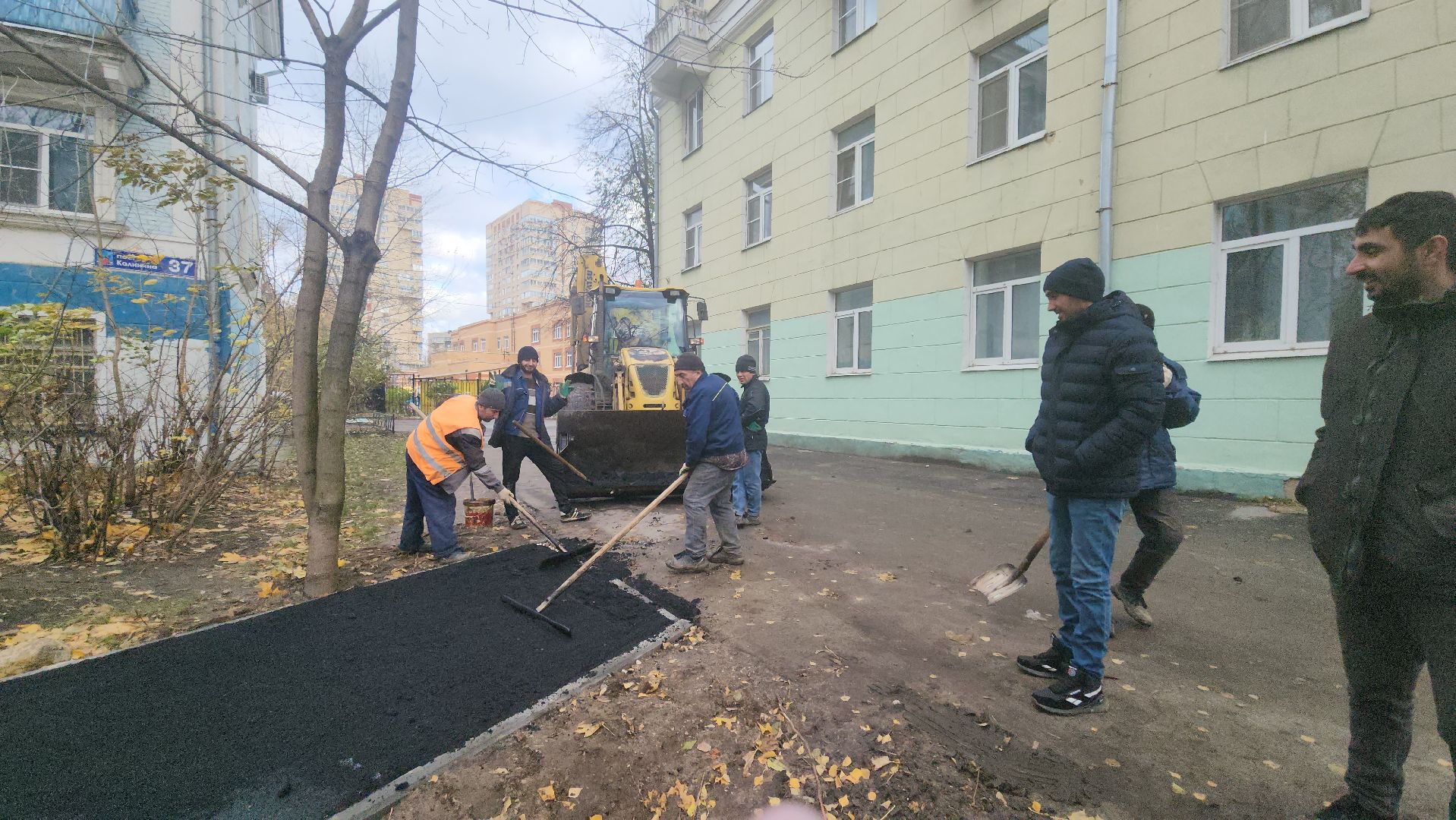 люберцы, народная тропа, асфальт,