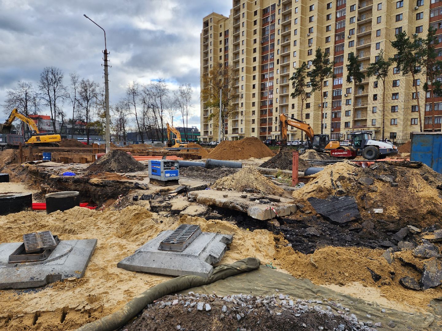раменское, строительство, быковский путепровод, вертикалка,