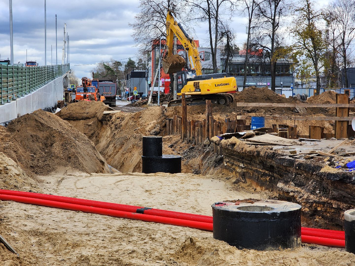 раменское, строительство, быковский путепровод, вертикалка,