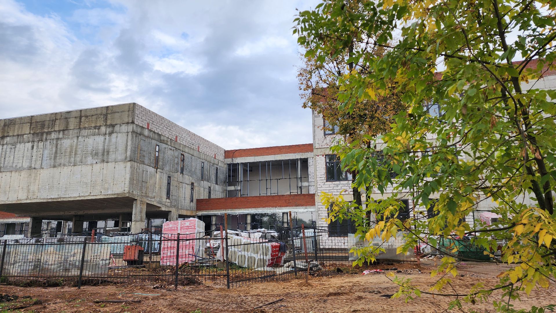 домодедедово, Строительство, школа, Барыбинская школа, Подмсковье, Образование, вертикалки,