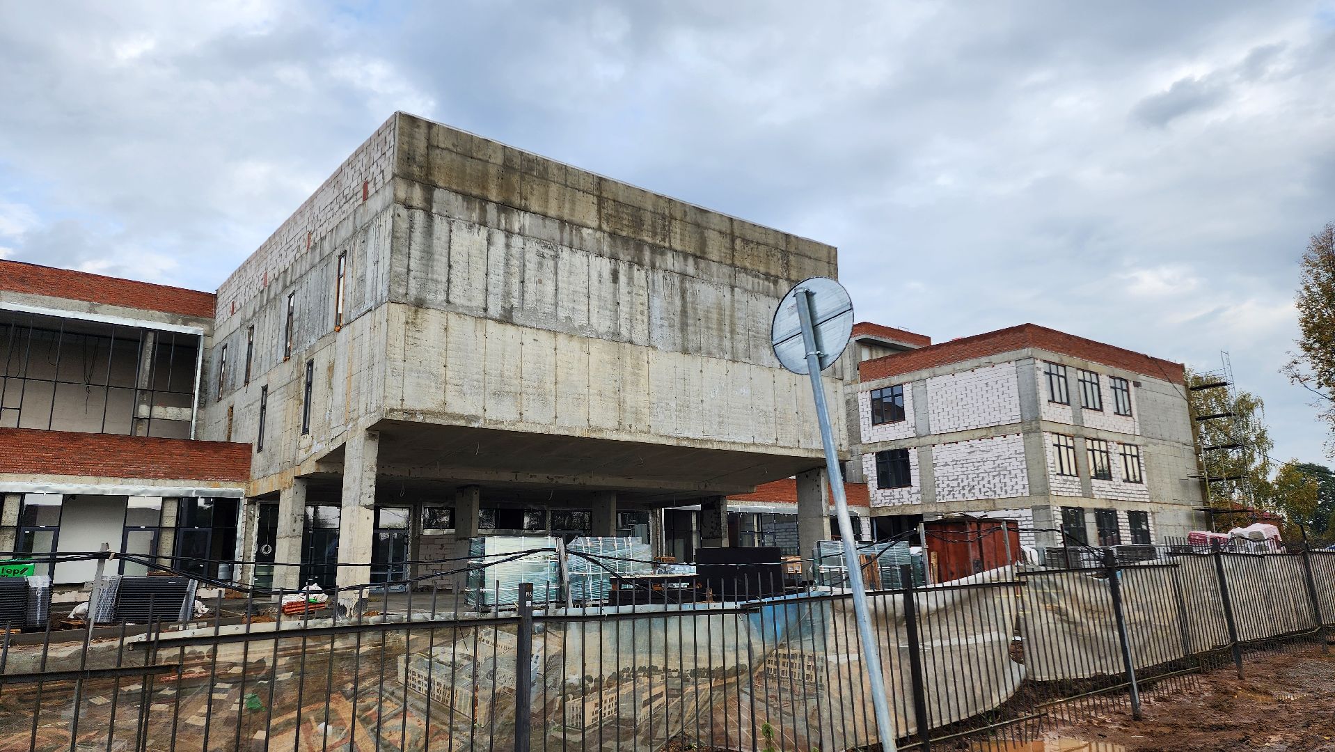 домодедедово, Строительство, школа, Барыбинская школа, Подмсковье, Образование, вертикалки,