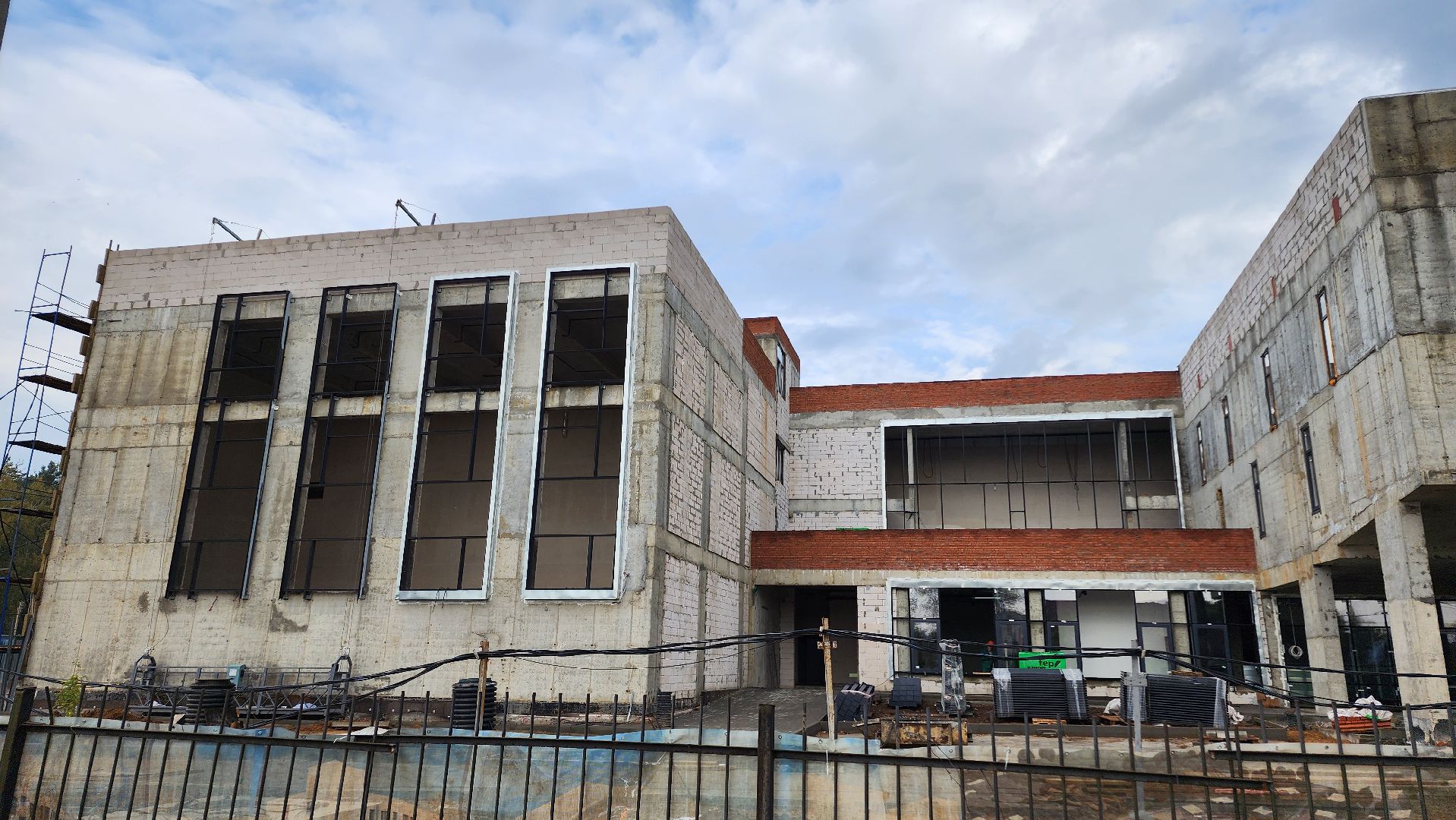 домодедедово, Строительство, школа, Барыбинская школа, Подмсковье, Образование, вертикалки,