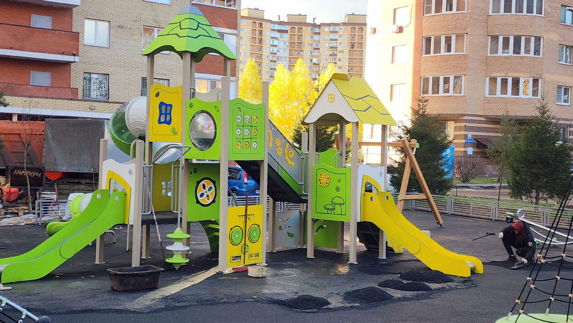 Звенигород, Благоустройство, детские игровые площадки,