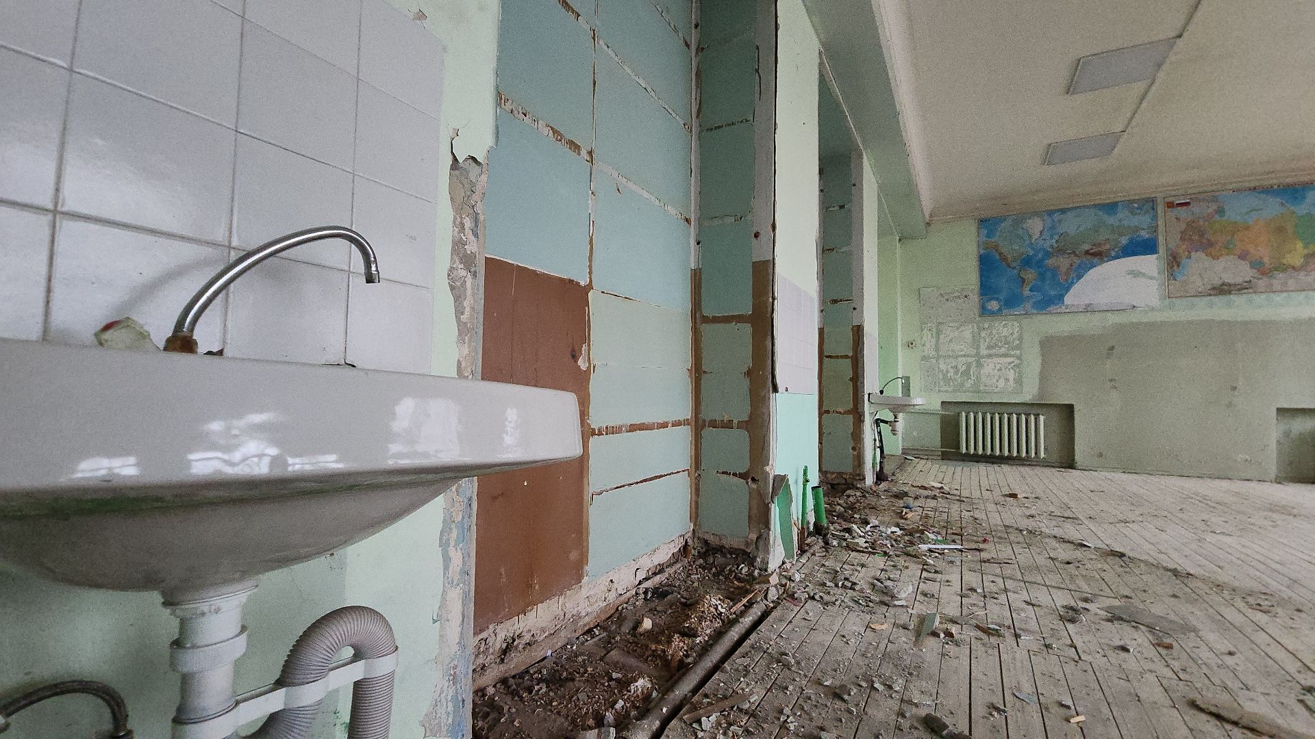 электросталь, школа 13, капремонт, госпрограмма, программа московской области, строительство, демонтаж, демонтажные работы, вертикаль,