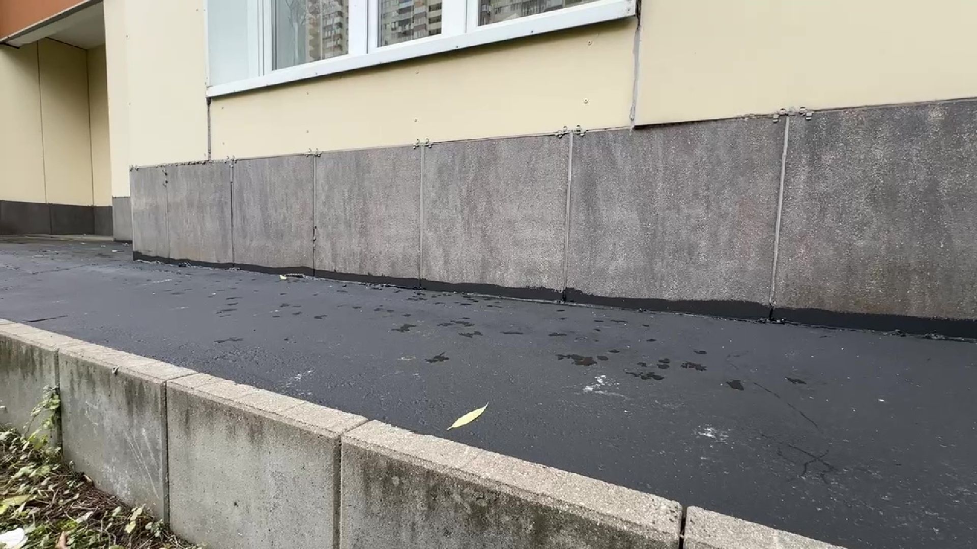 Реутов, Добродел, ремонт, отмостка дома,проседание грунта,