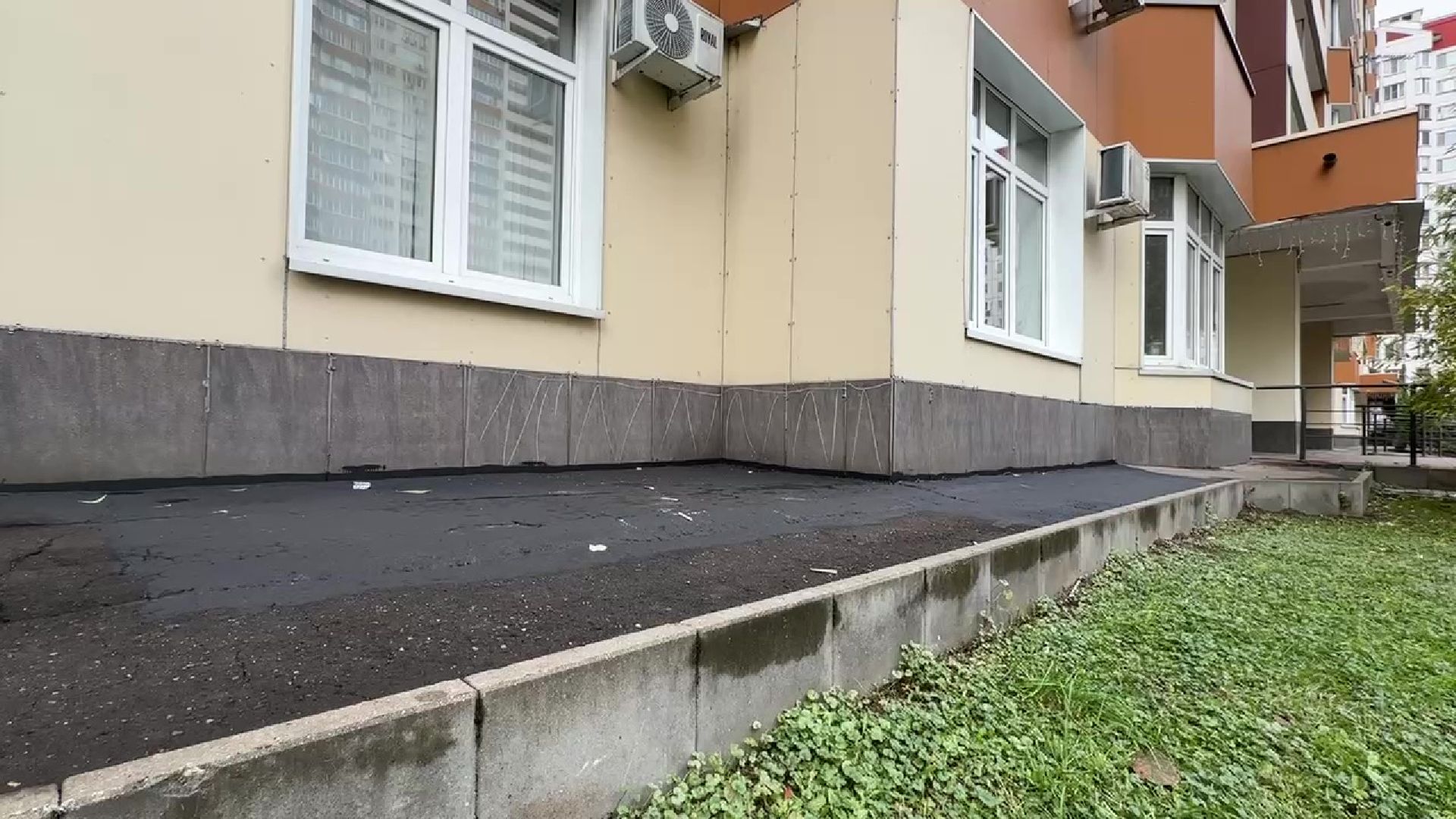 Реутов, Добродел, ремонт, отмостка дома,проседание грунта,