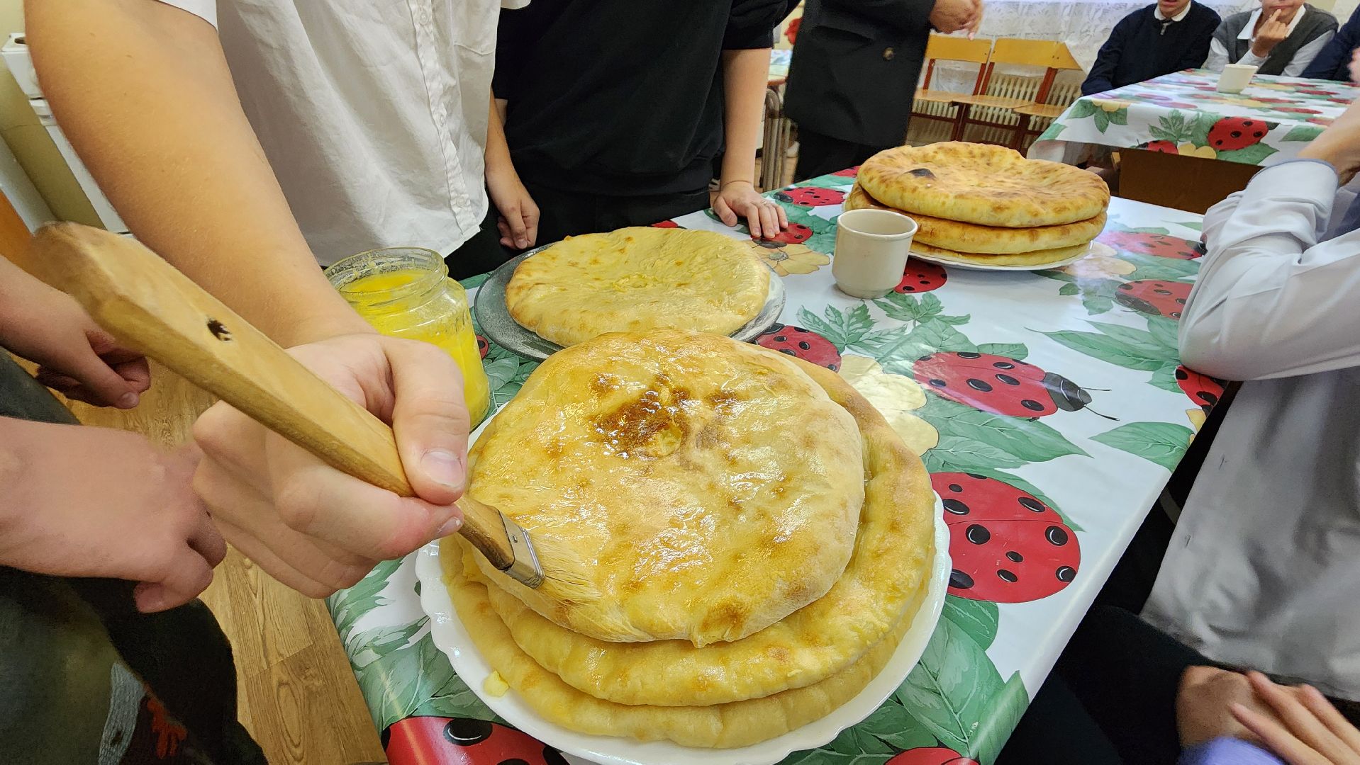 протвино, осетинские пироги, день народного единства, гимназия протвино, кулинарный мастер-класс,