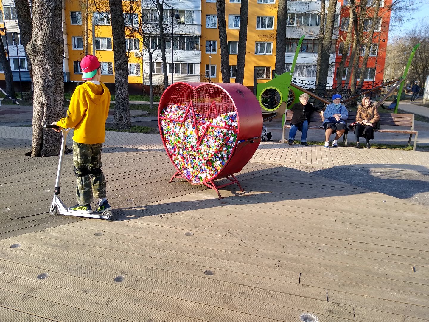 Раменское,экология,добрые крышечки