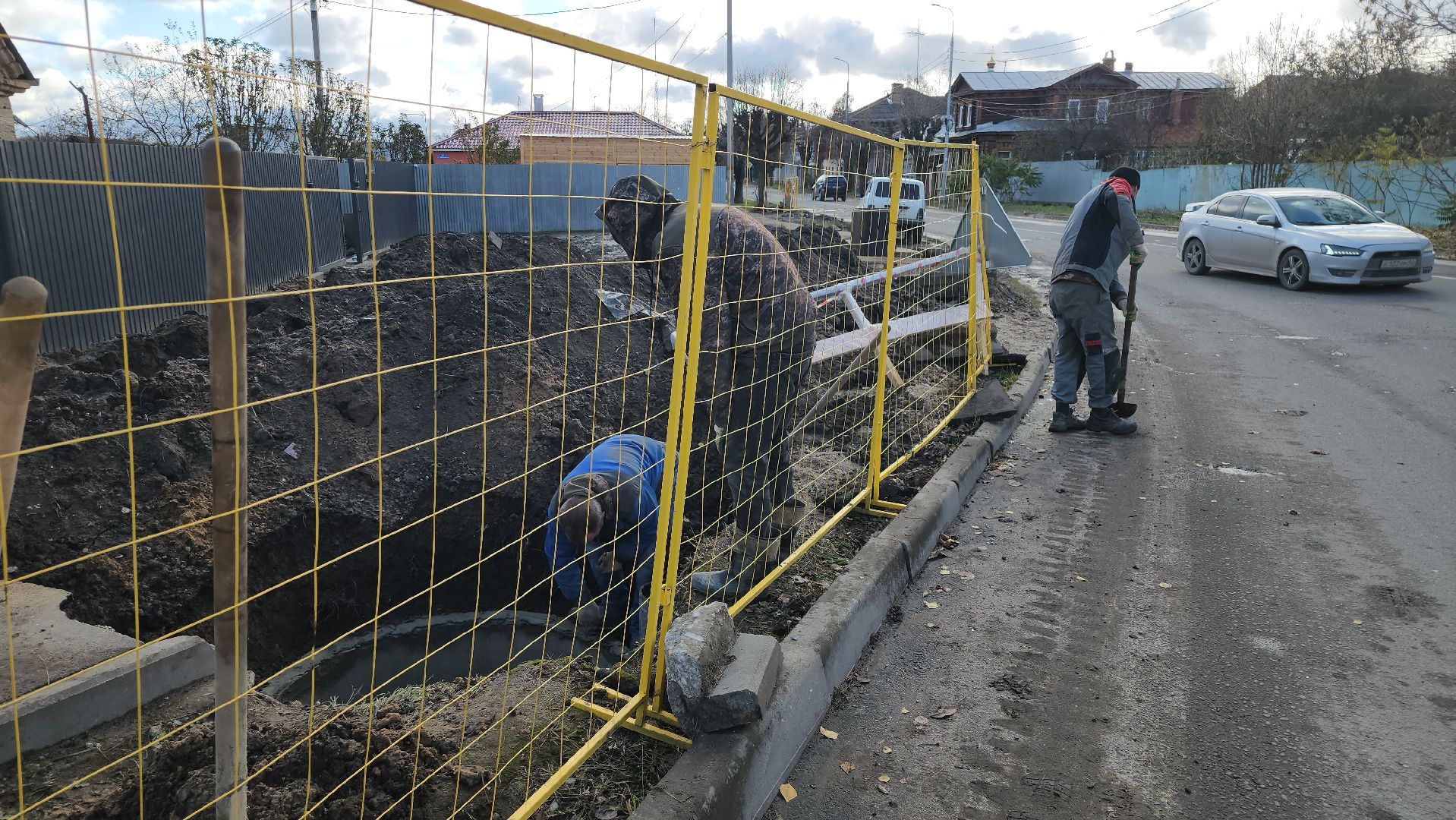серпухов, подмосковье, ливневая канализация, благоустройство, вертикалки,