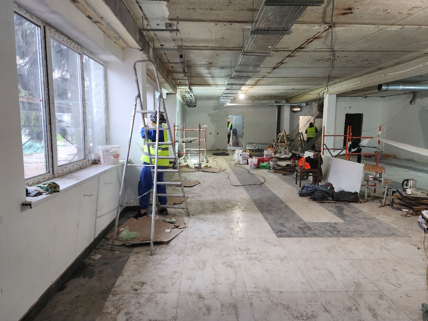 раменское, строительство, капремонт, капитальный ремонт раменского колледжа, вертикалки,