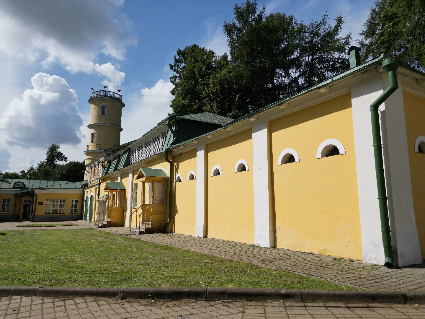 подольск, горки ленинские, музей, видео с коптера,