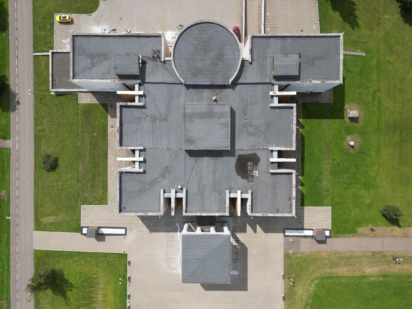 подольск, горки ленинские, музей, видео с коптера,