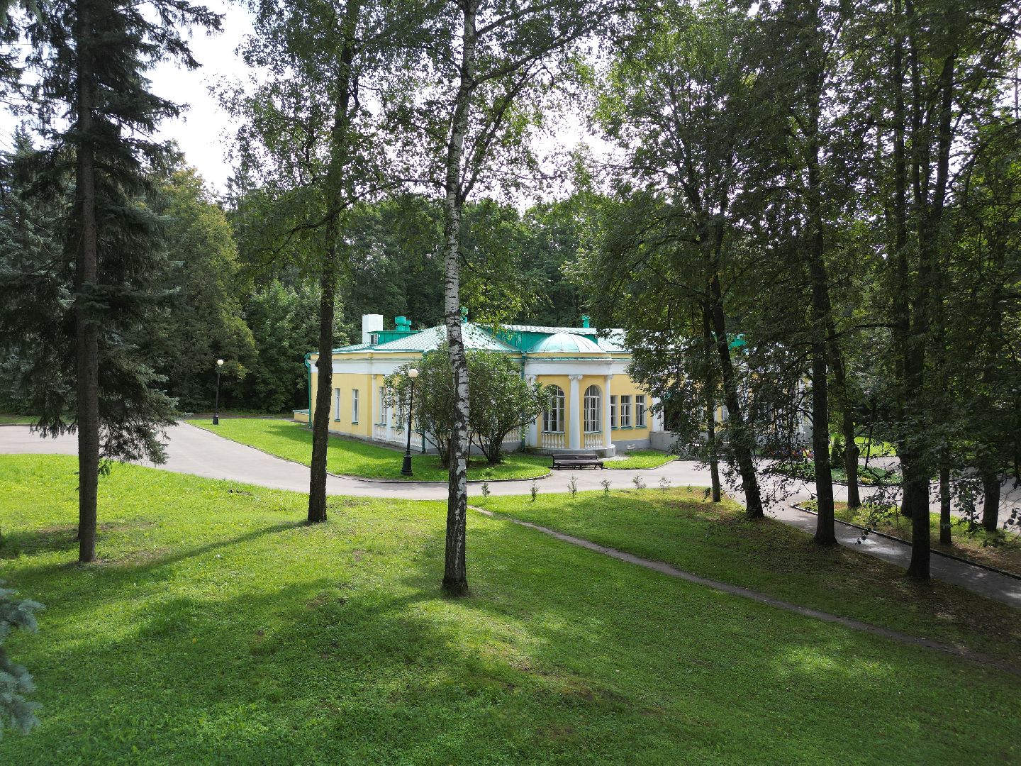 подольск, горки ленинские, музей, видео с коптера,