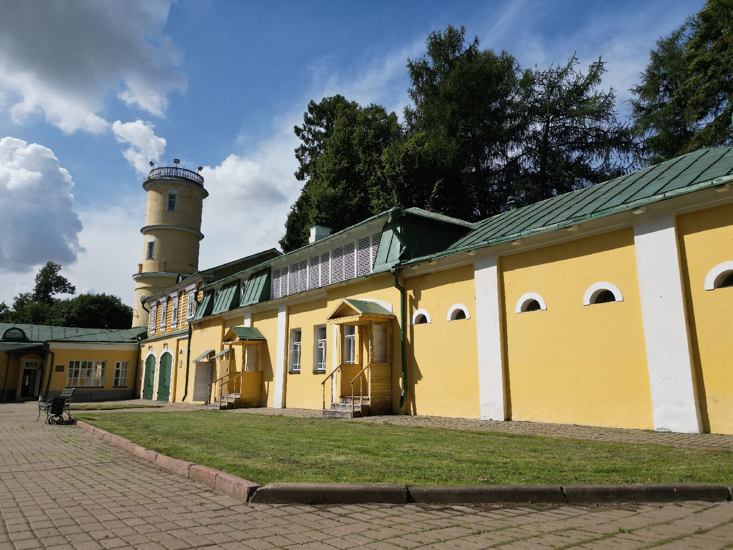 подольск, горки ленинские, музей, видео с коптера,