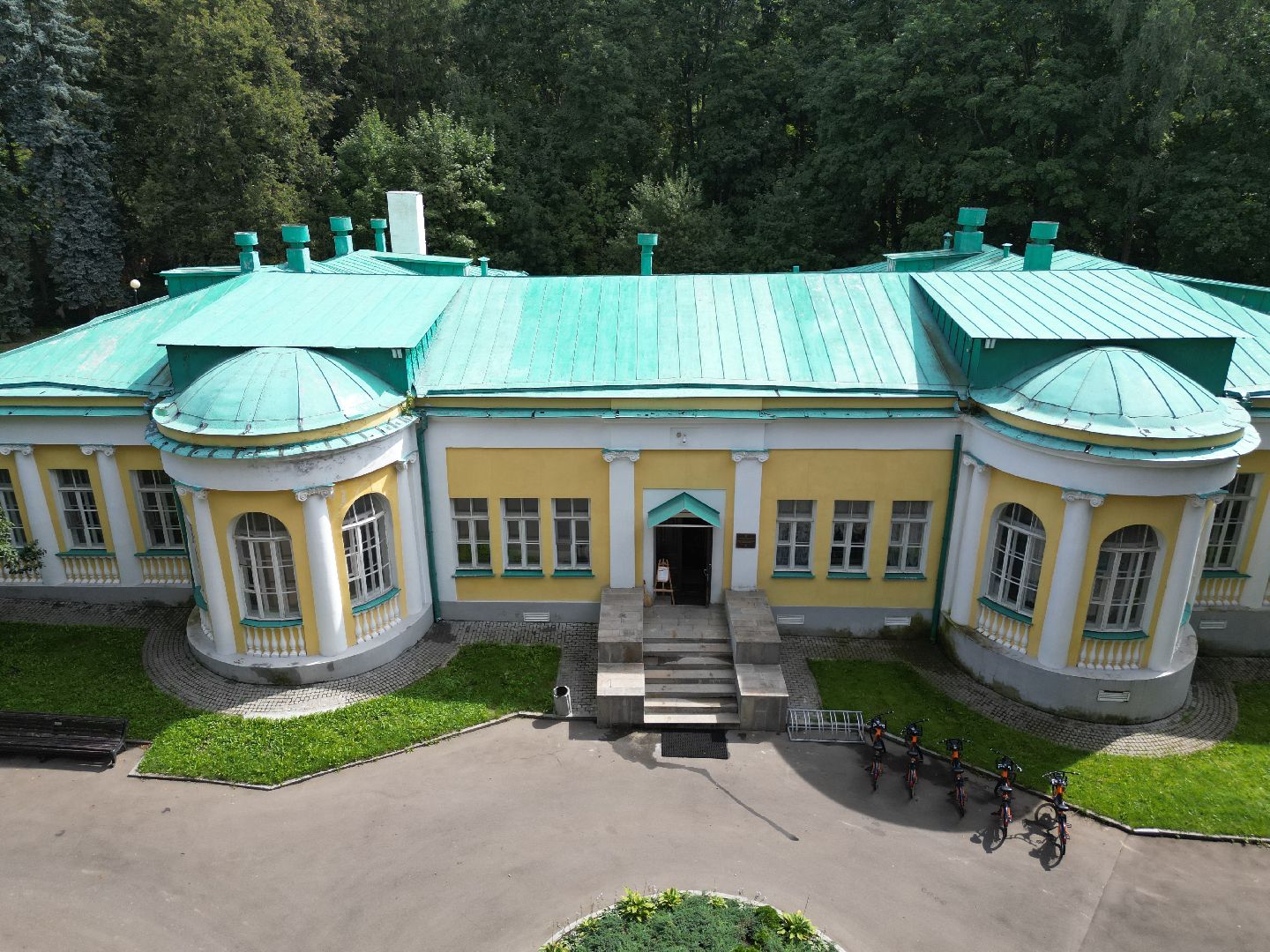 подольск, горки ленинские, музей, видео с коптера,