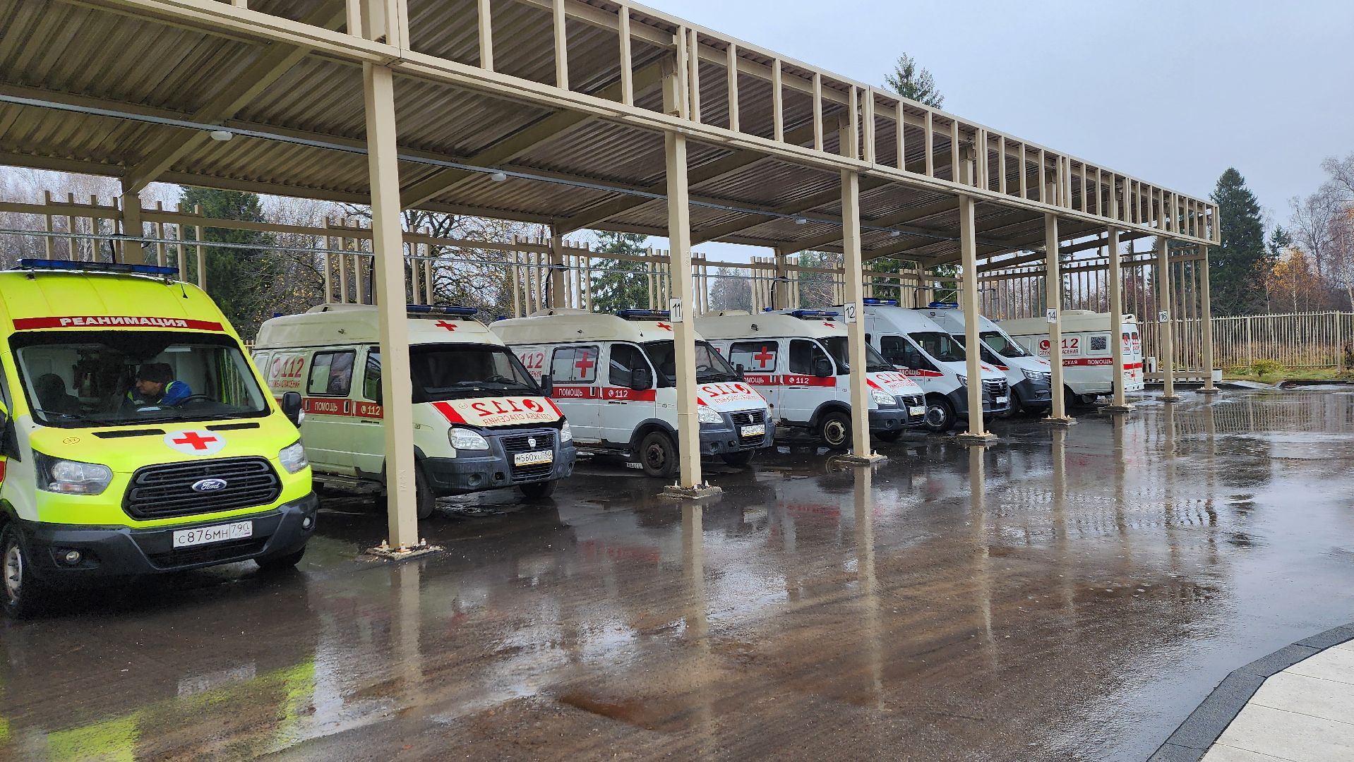 Солнечногорск, медицина, скорая помощи, автопарк скорой помощи,