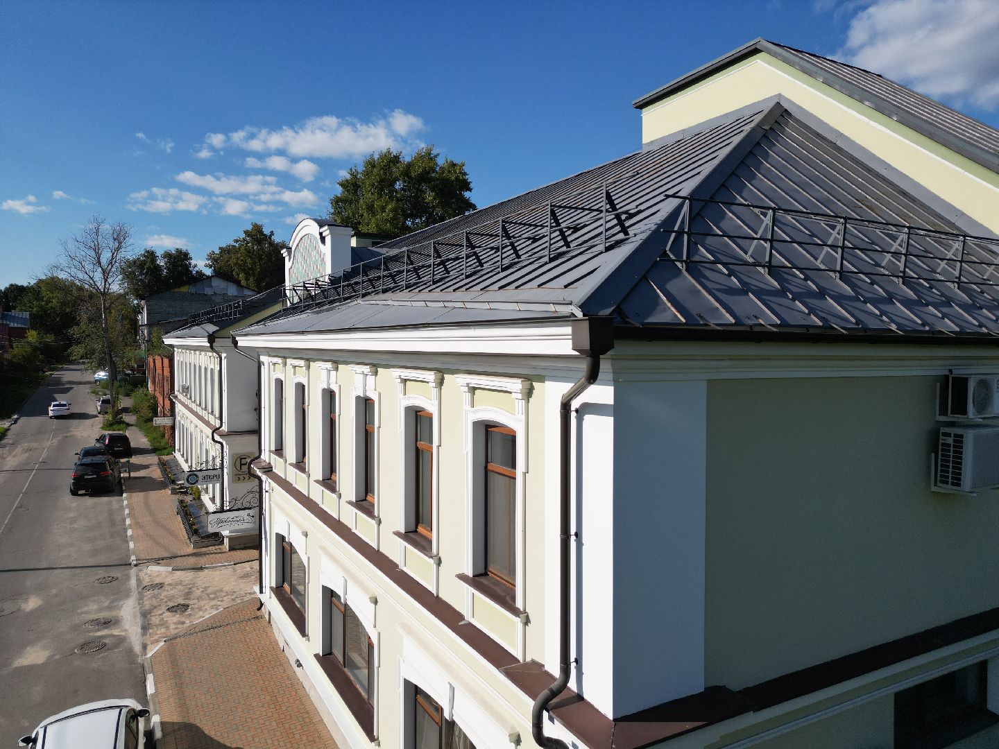 серпухов, музей хлеба, видео с коптера,