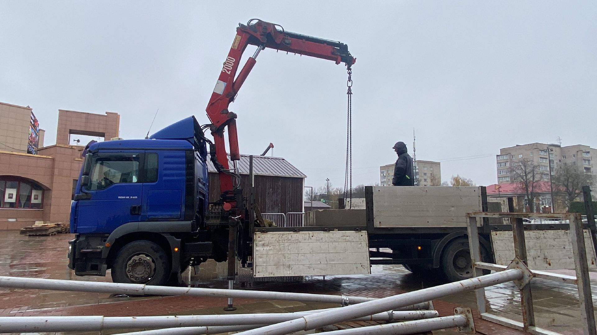 Каток, строительство, истра,