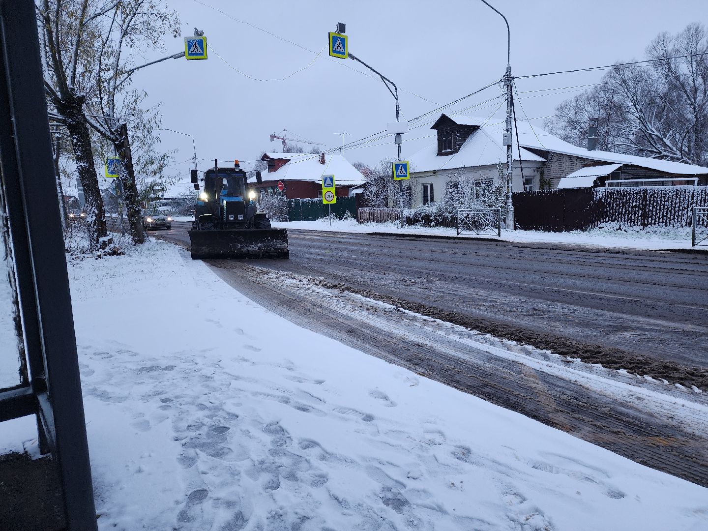 ногинск, снегопад, жители, общество, коммунальная служба, уборка снега, благосфера,вертикалкиЖКХ,