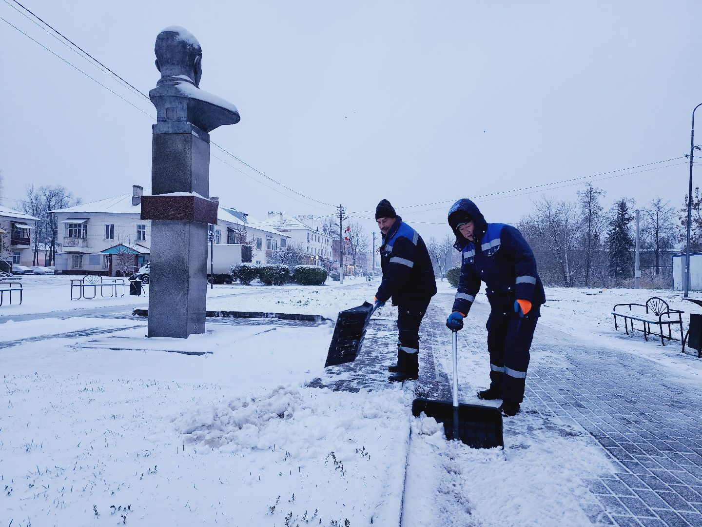 Егорьевск, снег, благоустройство, Подмосковье, первый снег, Московская область,Вертикалки, Вертикальное видео,ЖКХ, Снегопад, Коммунальщики,