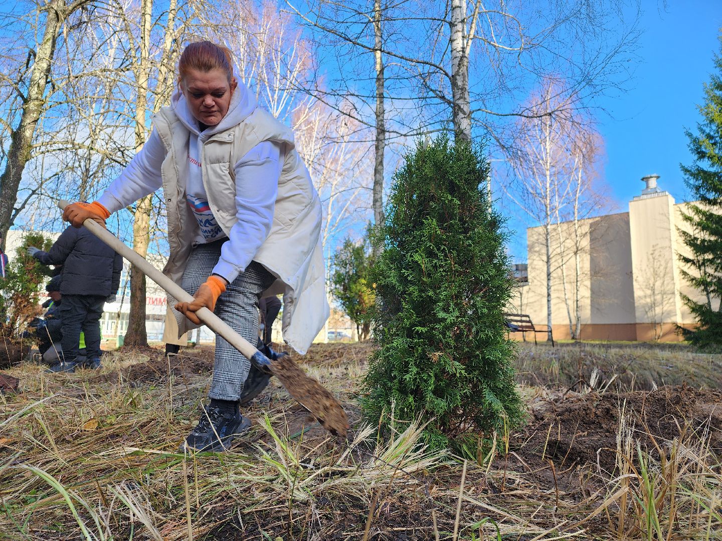 Дубна, Благоустройство, Субботник, Депутат, Школьники, Студенты, вертикалка,