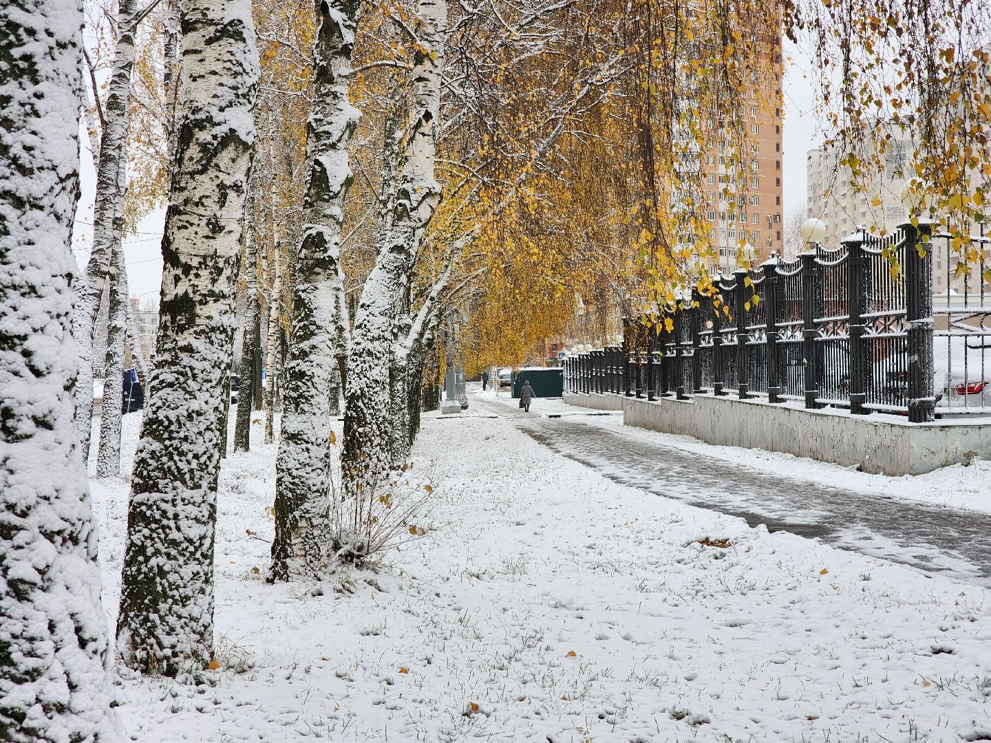 Подольск, уборка снега, коммунальщики, вертикалка,