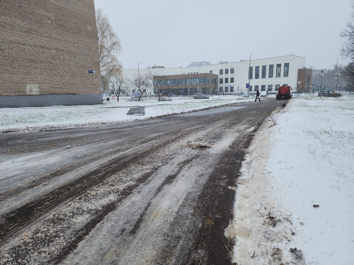 Черноголовка, Снегопад, уборка снега и наледи,ЖКХ, коммунальные службы, комунальная техника,