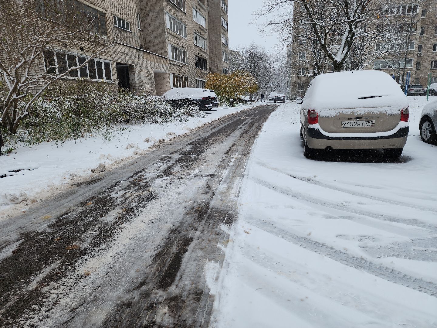 Черноголовка, Снегопад, уборка снега и наледи,ЖКХ, коммунальные службы, комунальная техника,