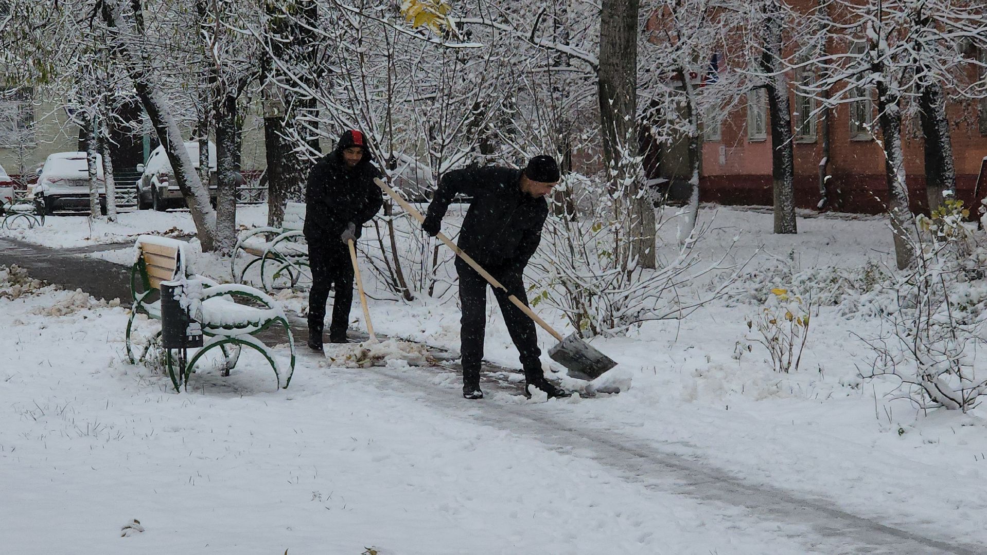 люберцы, уборка снега, дворники, вертикалки,