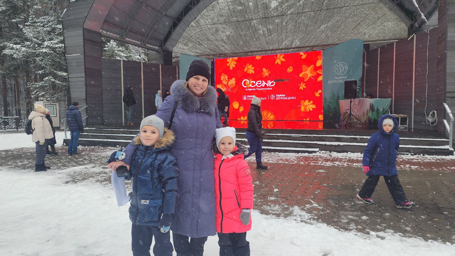 Домодедово, Подмосковье, Россия, день народно единства, Мы вместе, Мы едины, Парк Елочки,