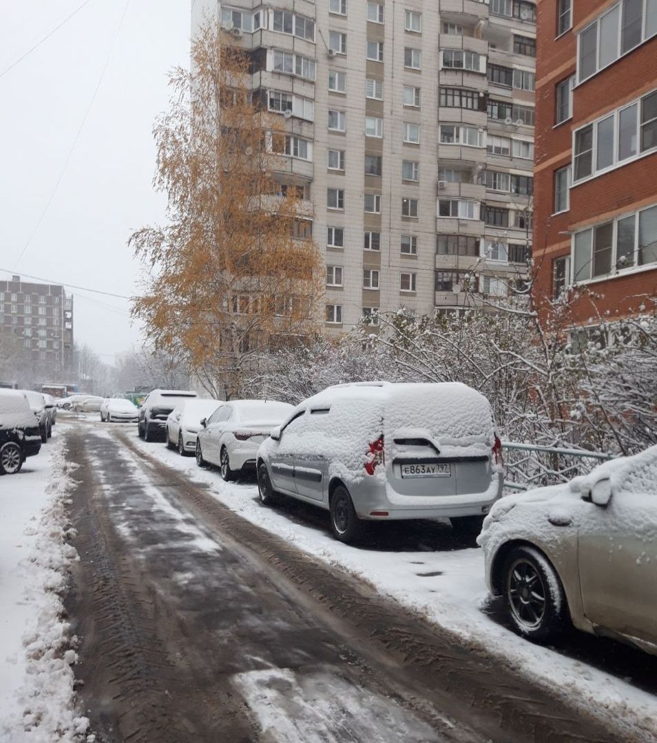 Снег, Уборка снега, Лобня, вертикалка,