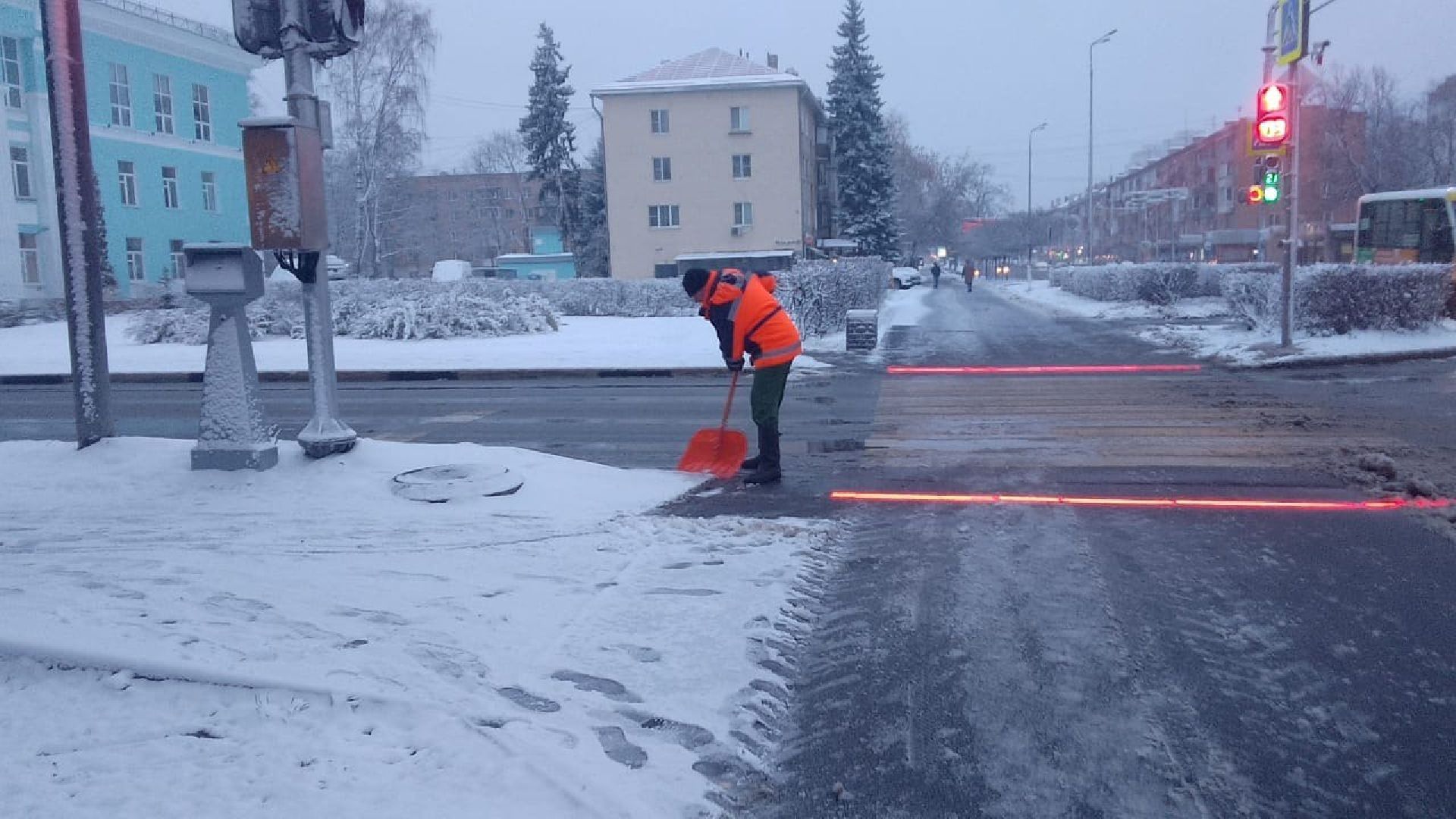 пушкино, последствия стихии, снегопад, коммунальная техника, снегоуборочная техника, чистка снега, вертикалки