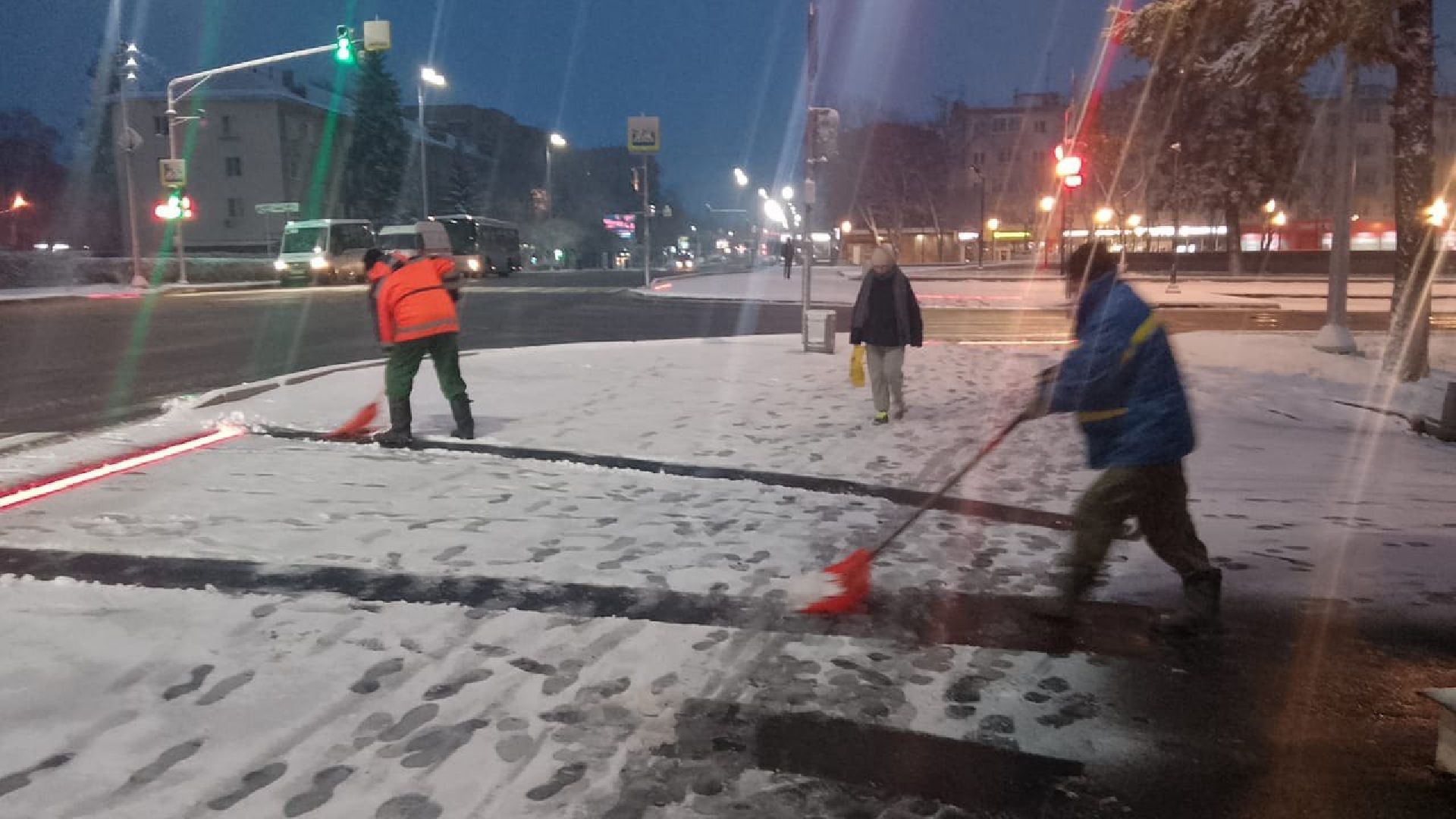 пушкино, последствия стихии, снегопад, коммунальная техника, снегоуборочная техника, чистка снега, вертикалки