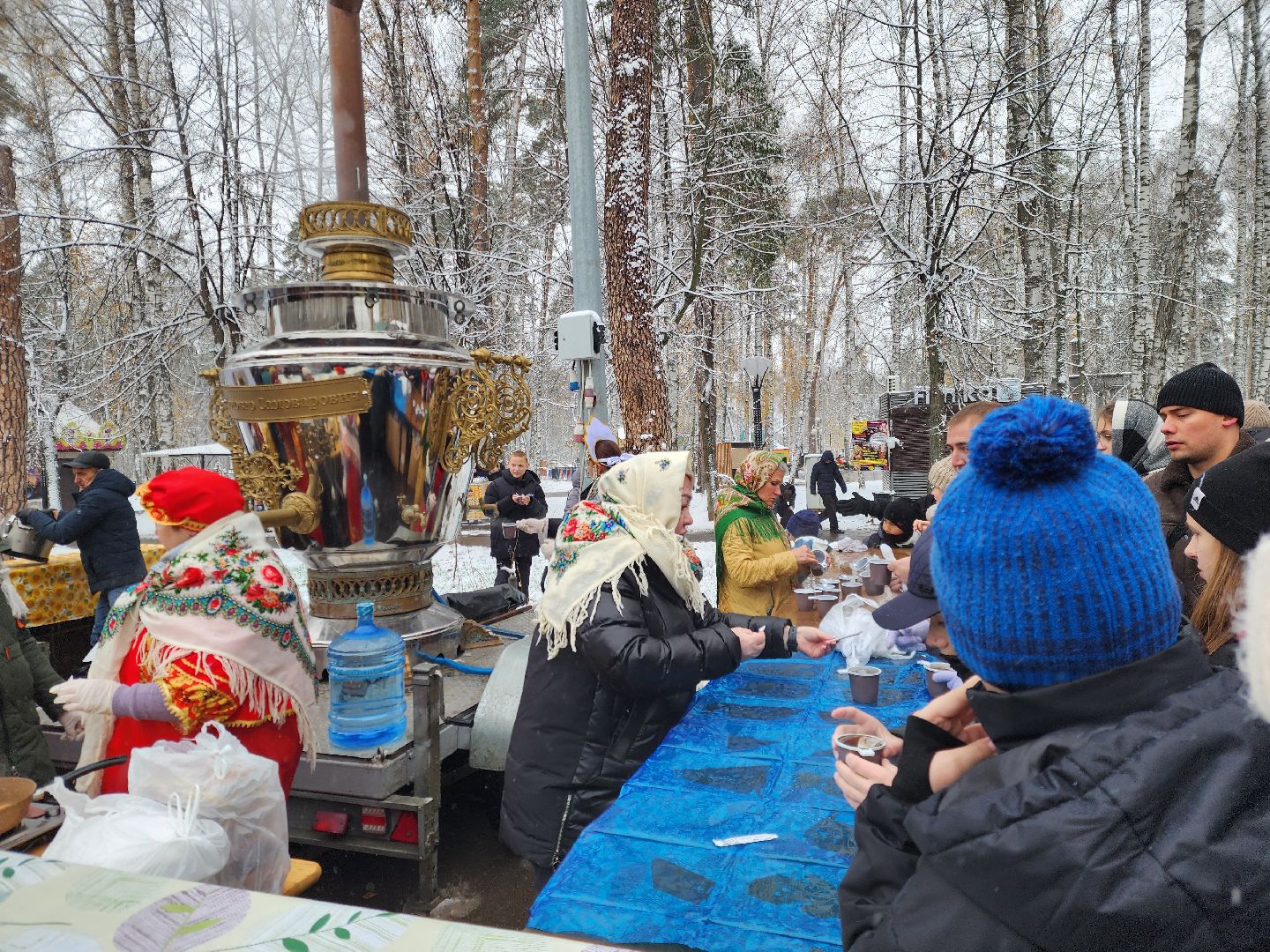 ногинск, жители, общество, центральный парк, праздний, самовар, день народного единства, чай, вертикалки